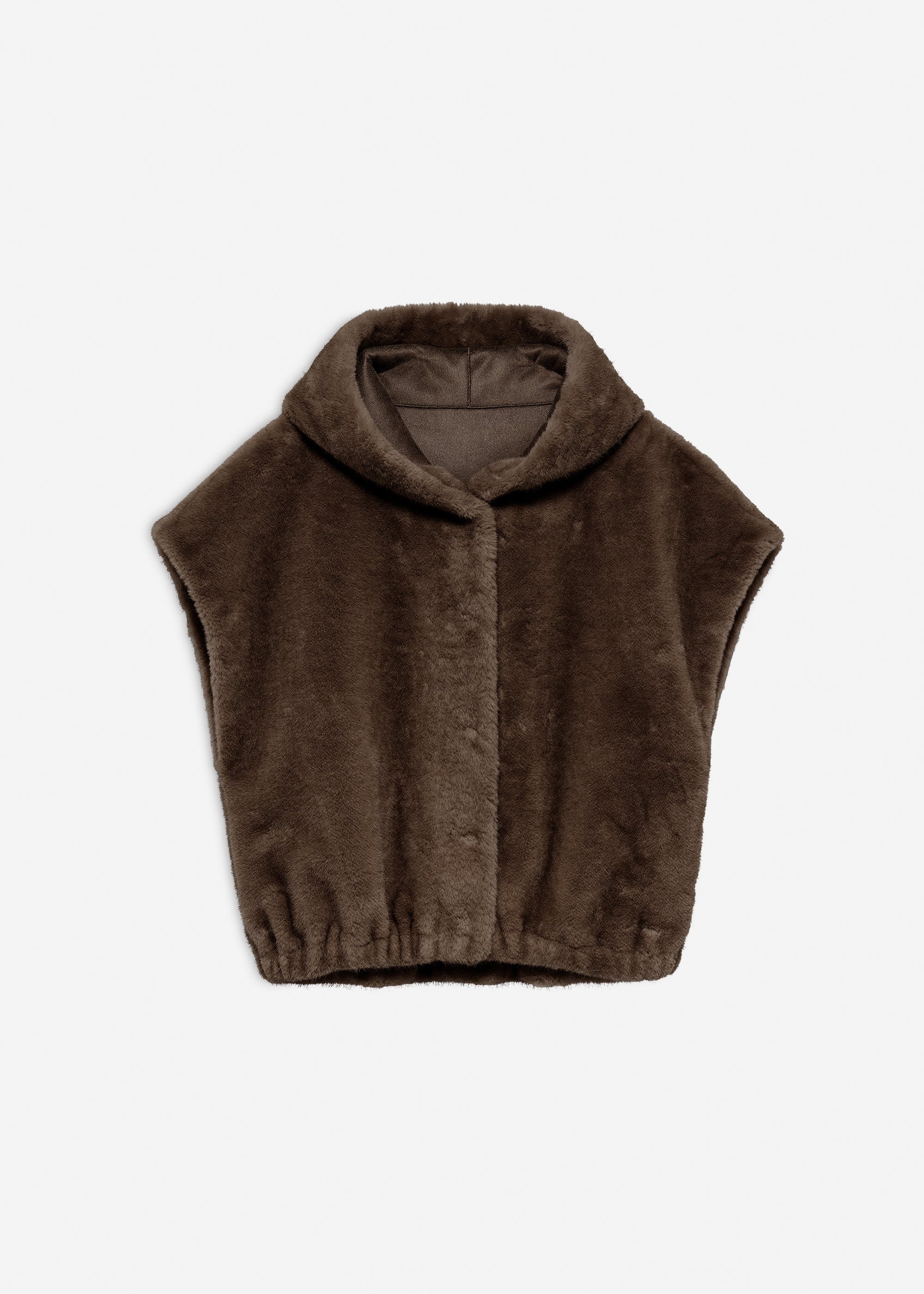 OLENA Reversible Faux Fur Gilet