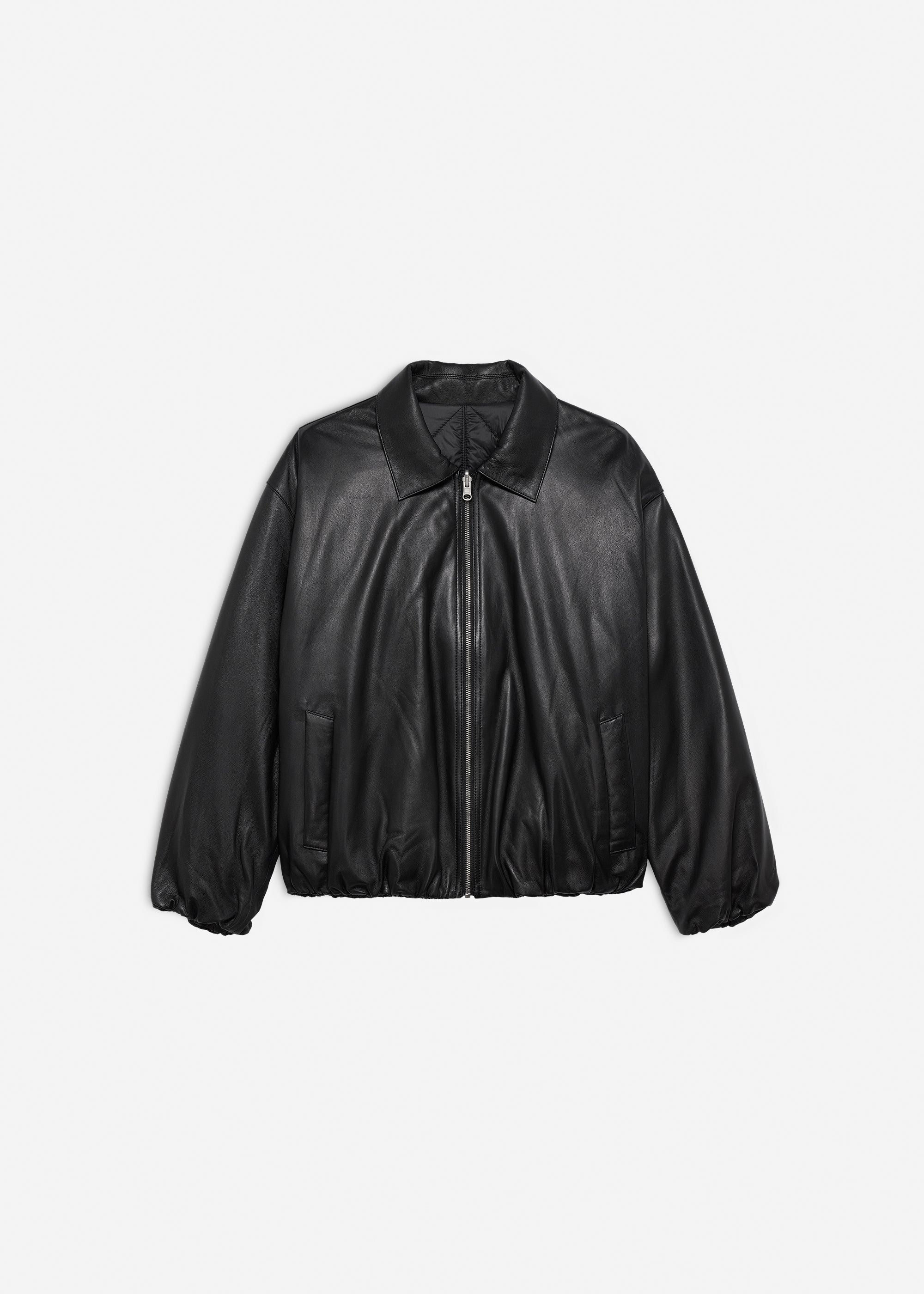 ROBIN Leren Bomber Jasje