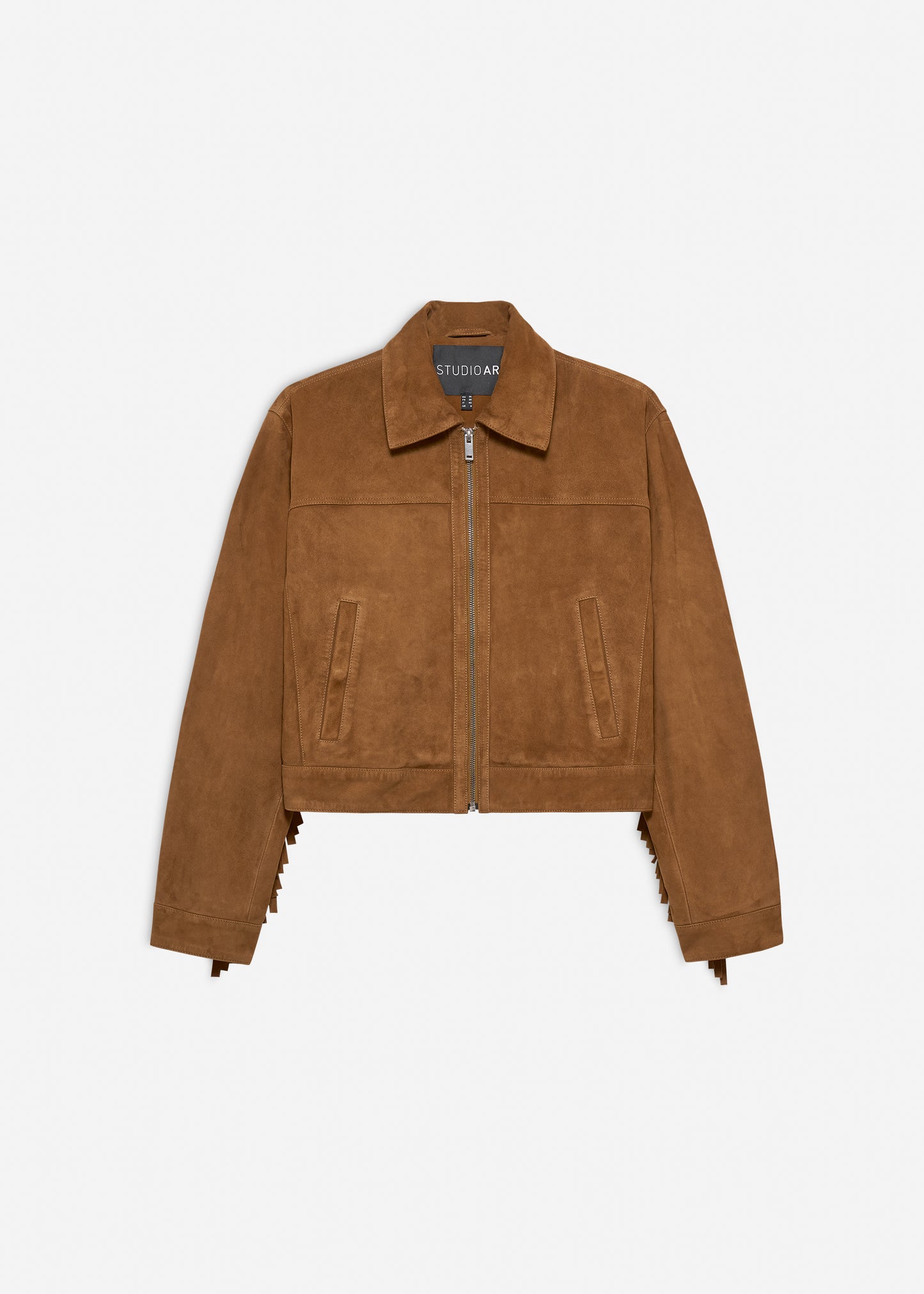 SUE Suede Fringe Jacket