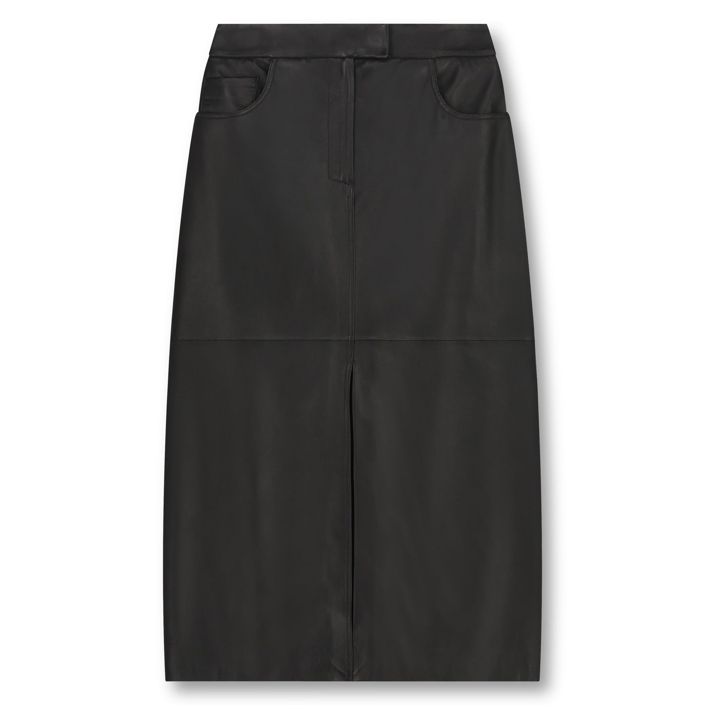 JEZRA Leather Skirt