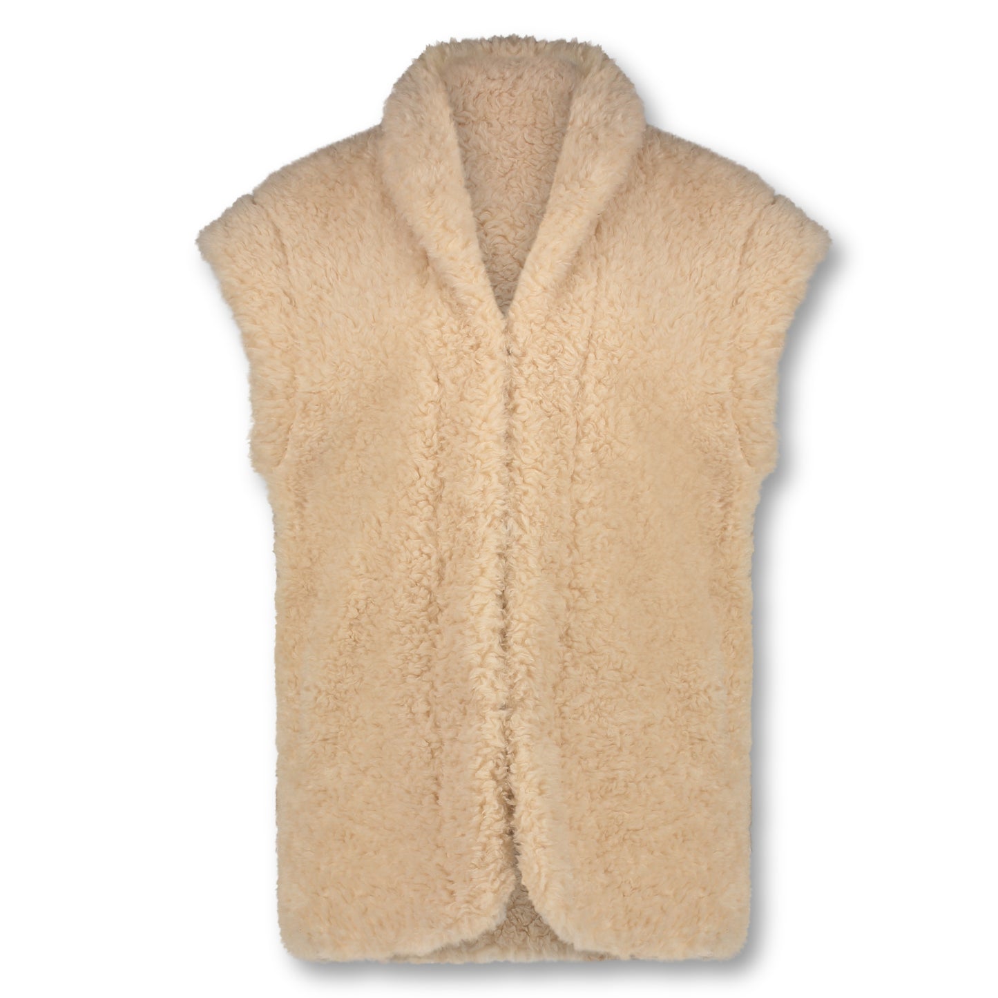 NERINE Teddy Wool Gilet