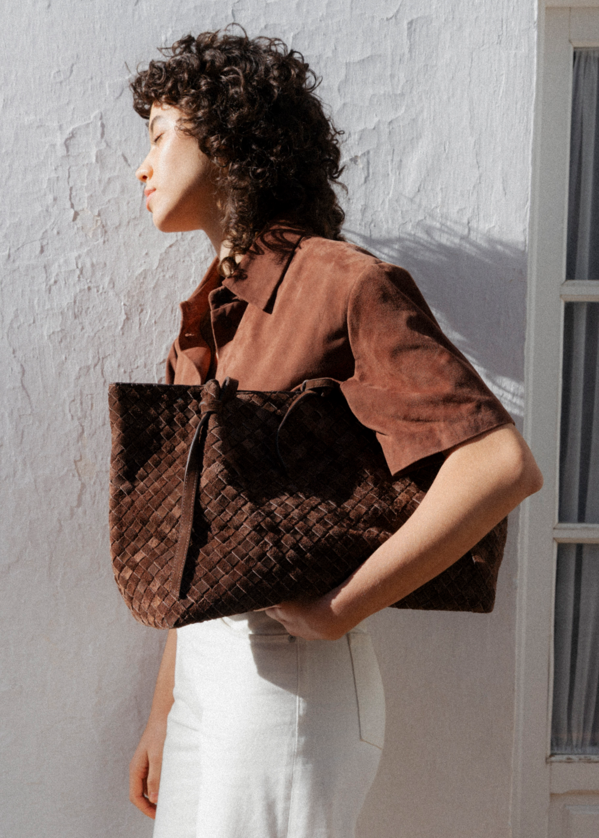 LIANDRA Gritty Suede Bag