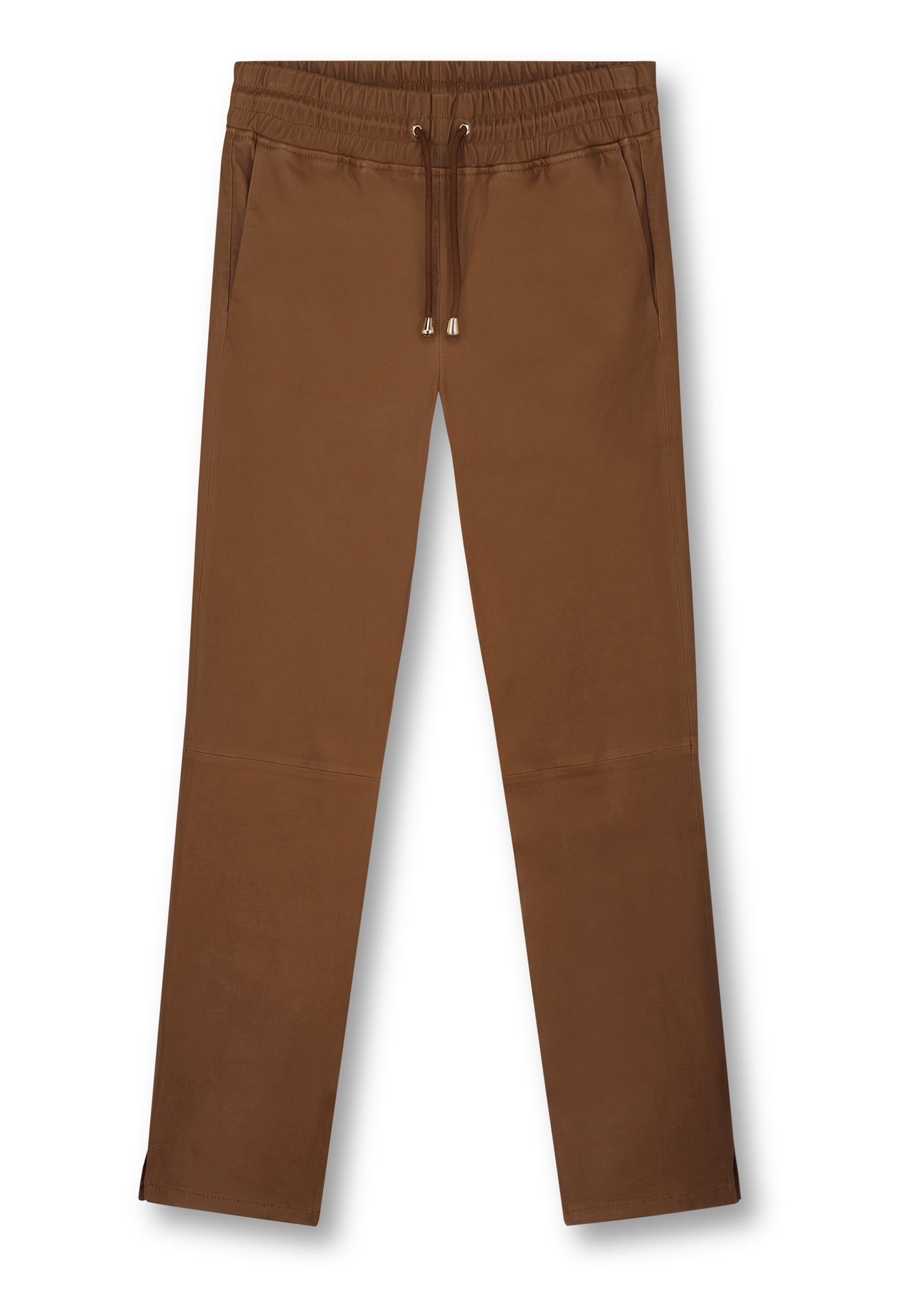 NAOMI Slim Fit Leather Trousers