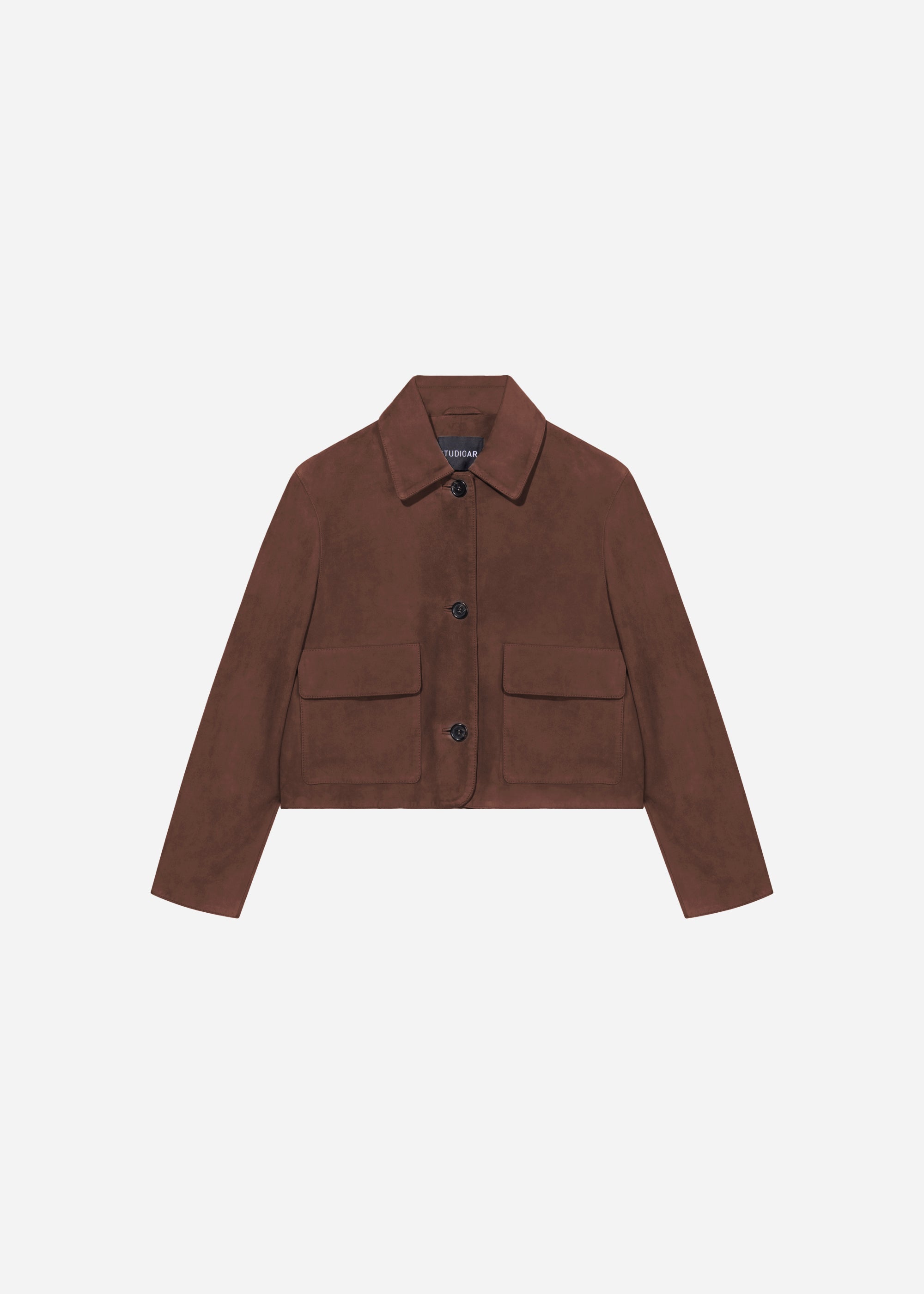 MARLEY Suede Jacket | Cacao