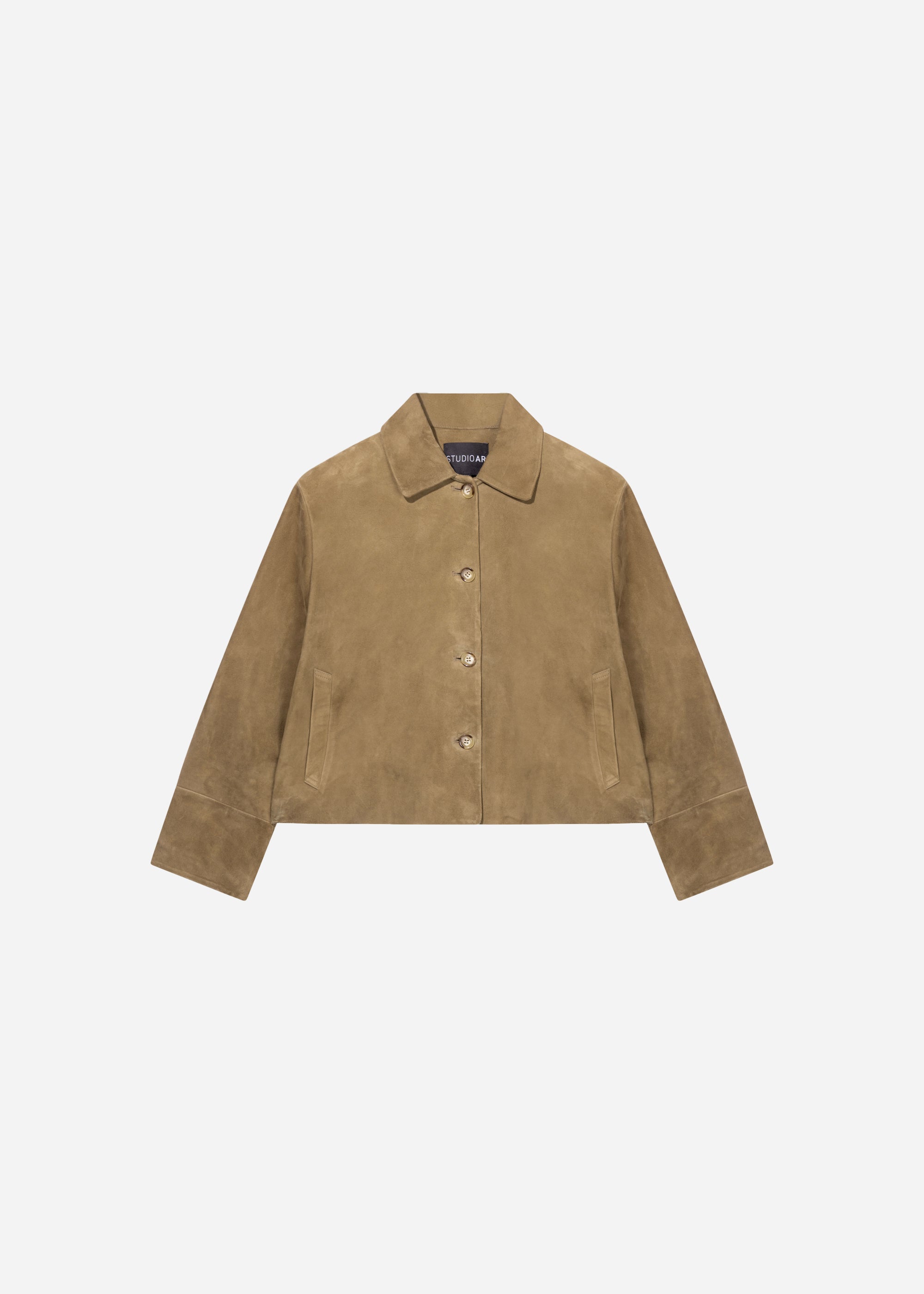 ELAINE Suede Jacket | Pesto