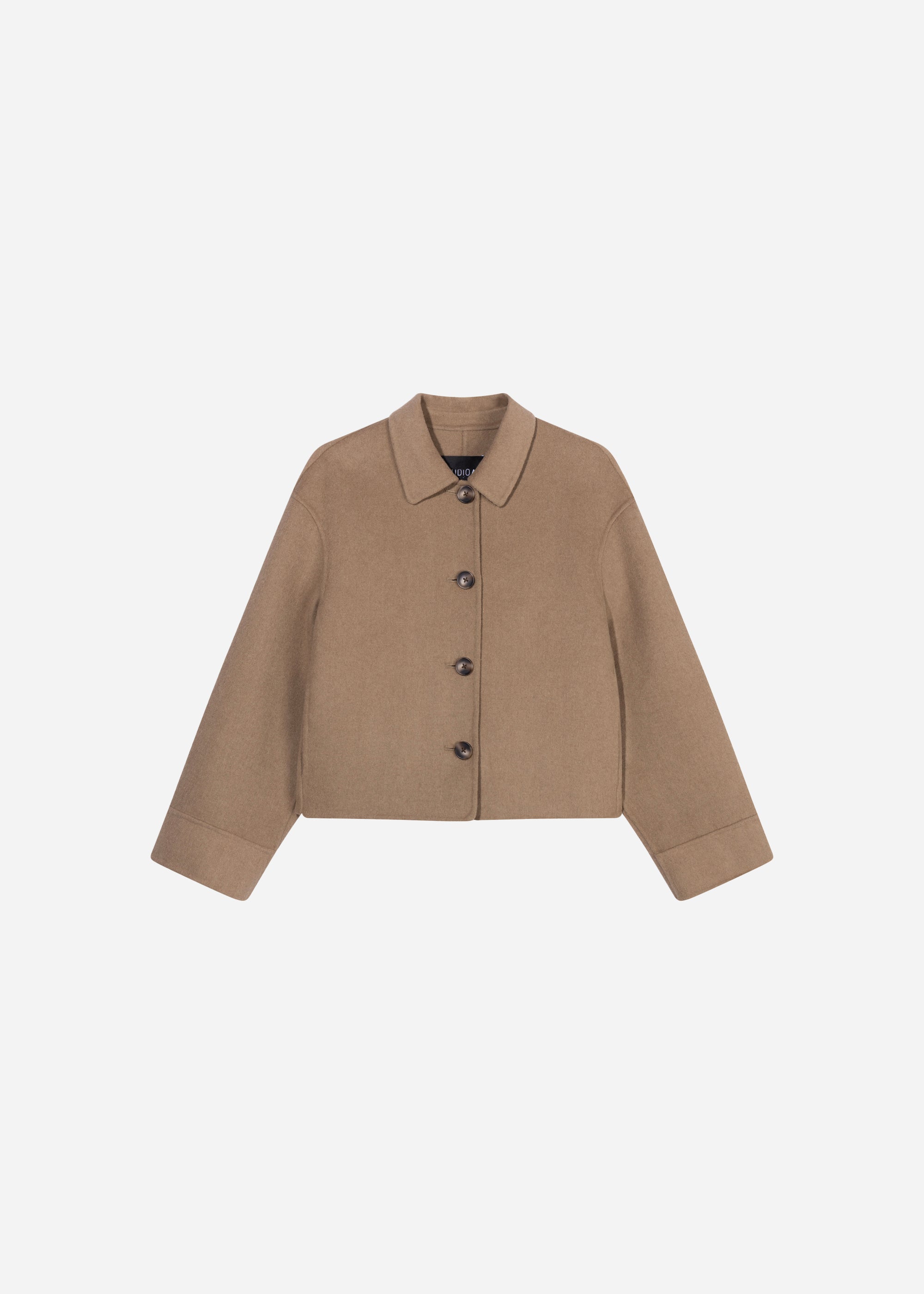 NICOLINA Wool Jacket | Dark Olive