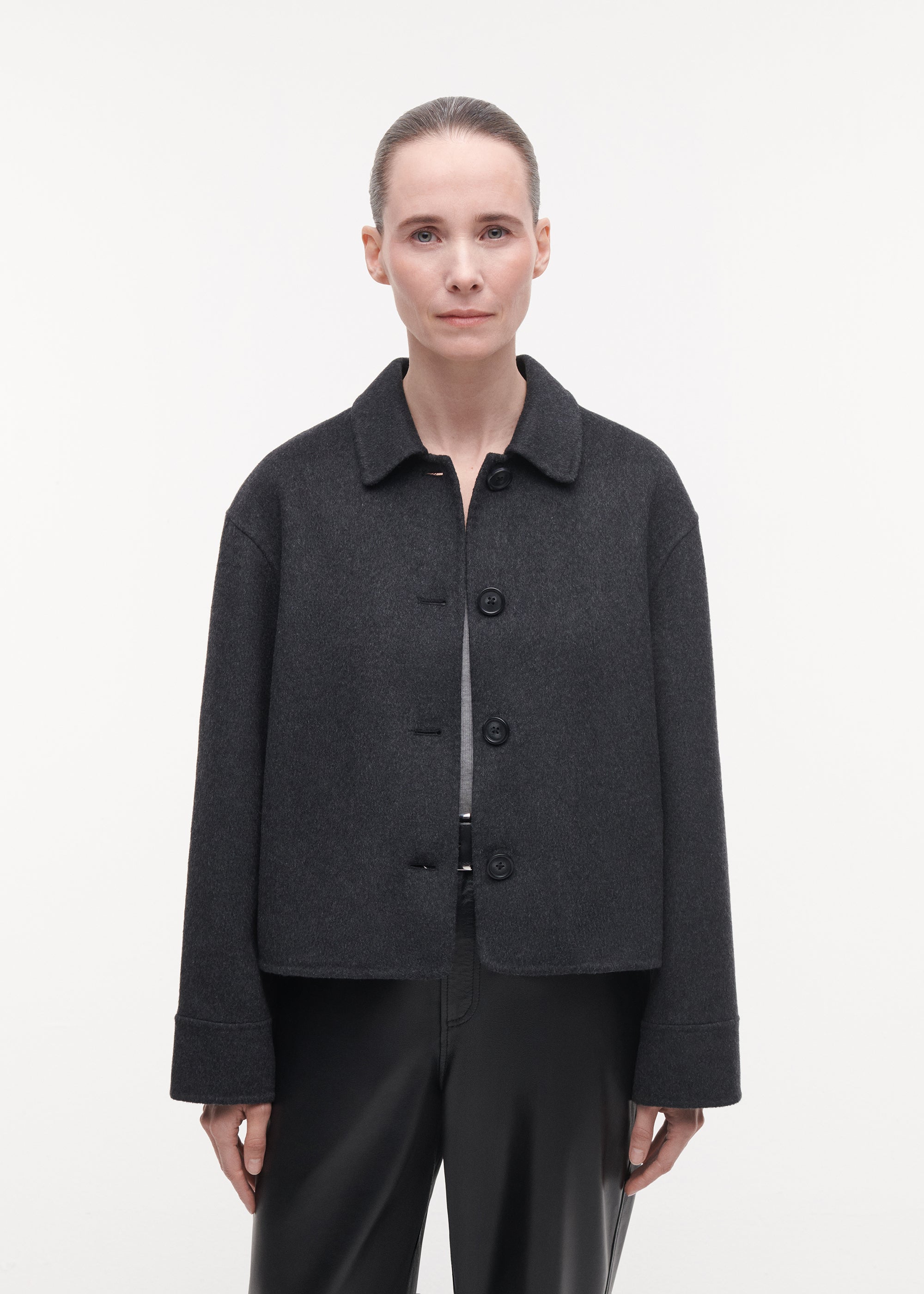 NICOLINA Wool Jacket | Storm Iron