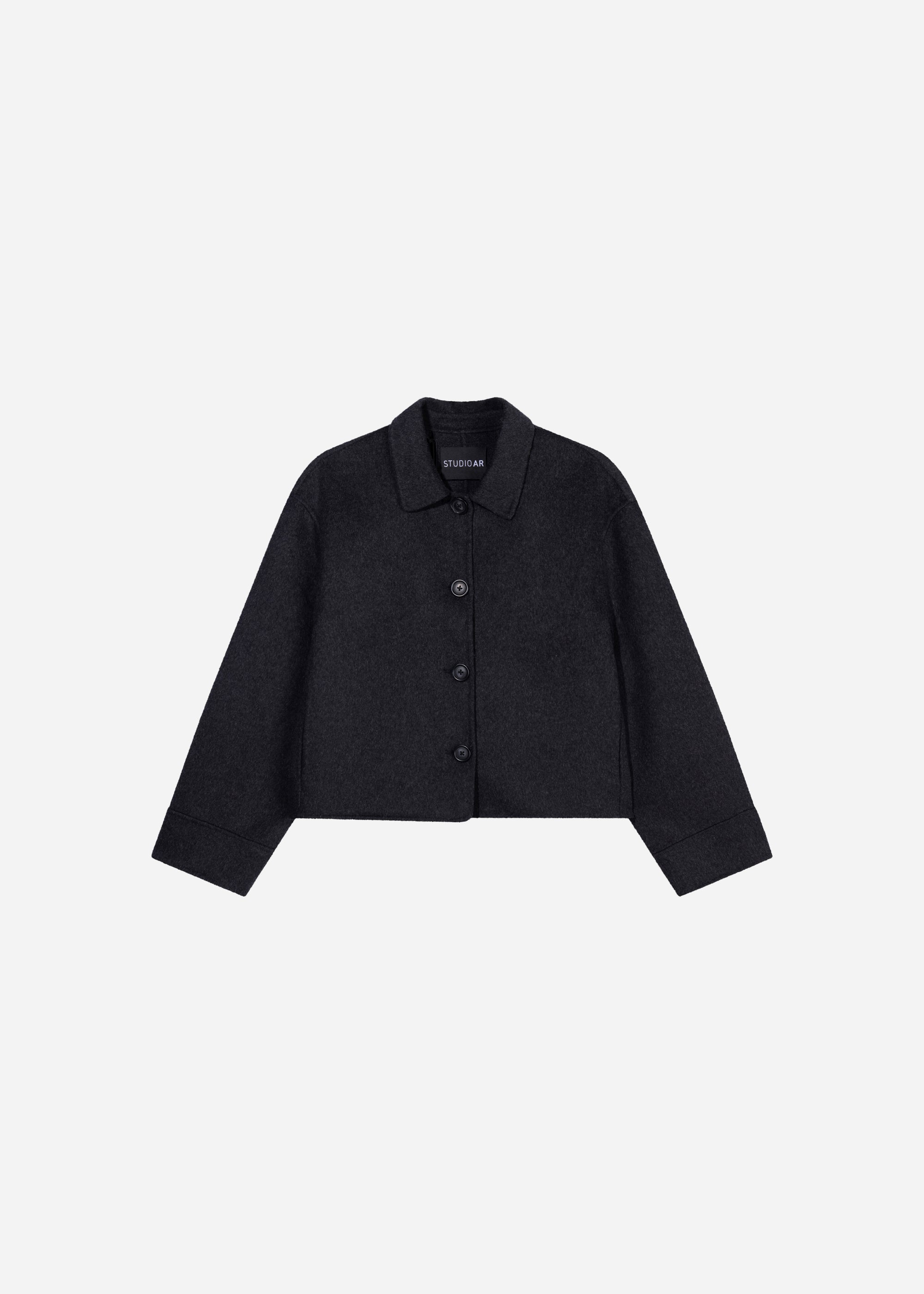 NICOLINA Wool Jacket | Storm Iron