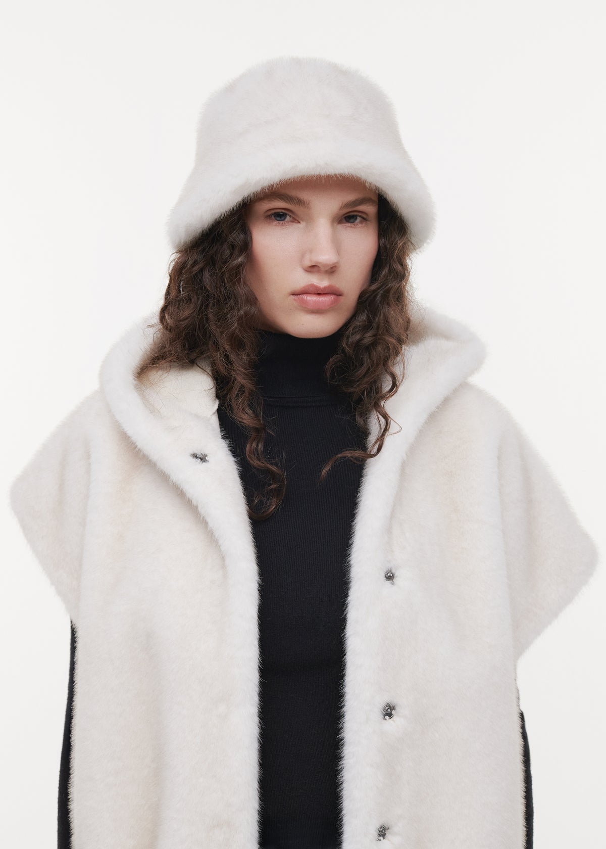 BEAU Faux Fur Hat | Ecru