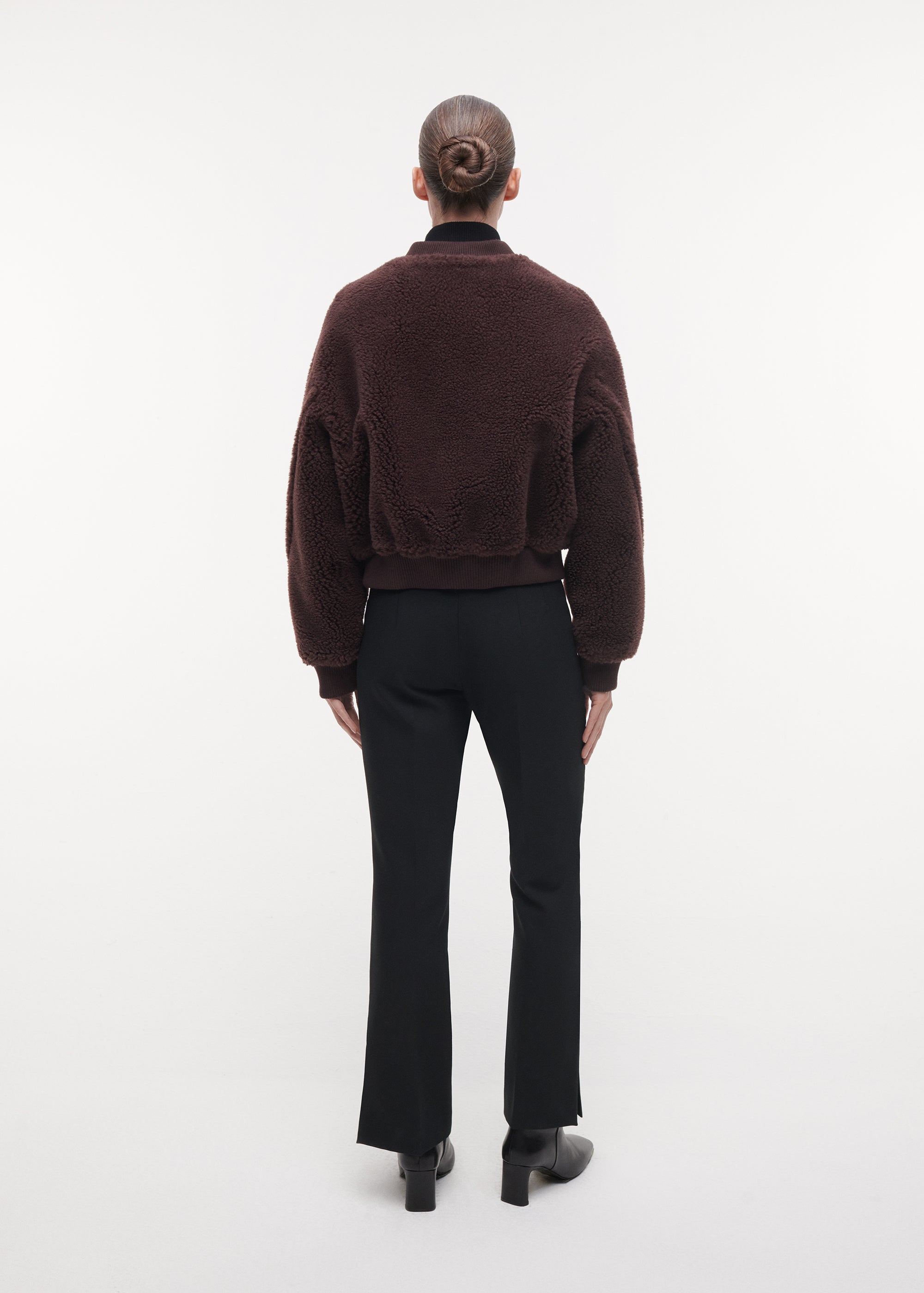 LAURA Teddy Bomber Jacke | Shiraz