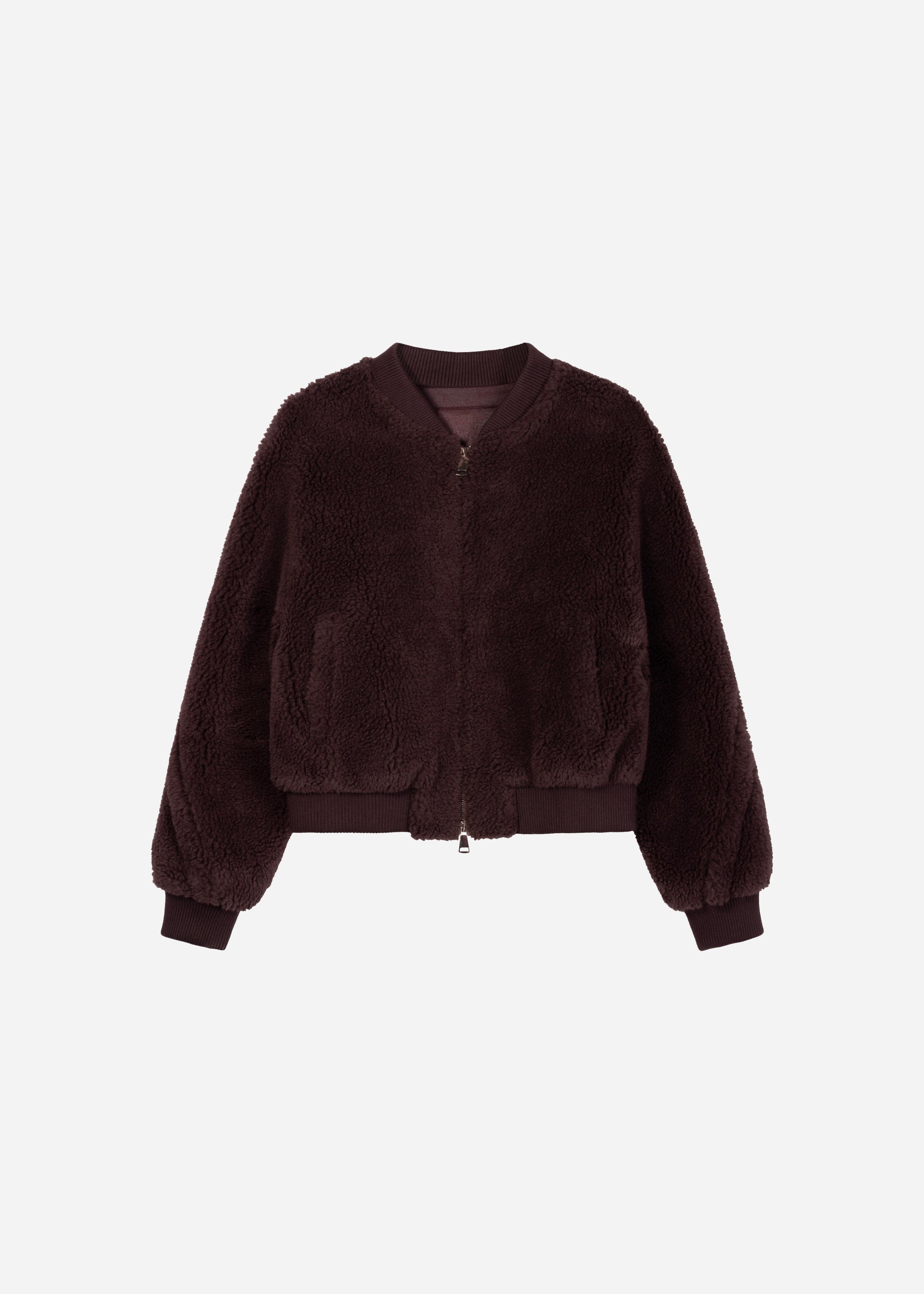 LAURA Teddy Bomber Jacke | Shiraz