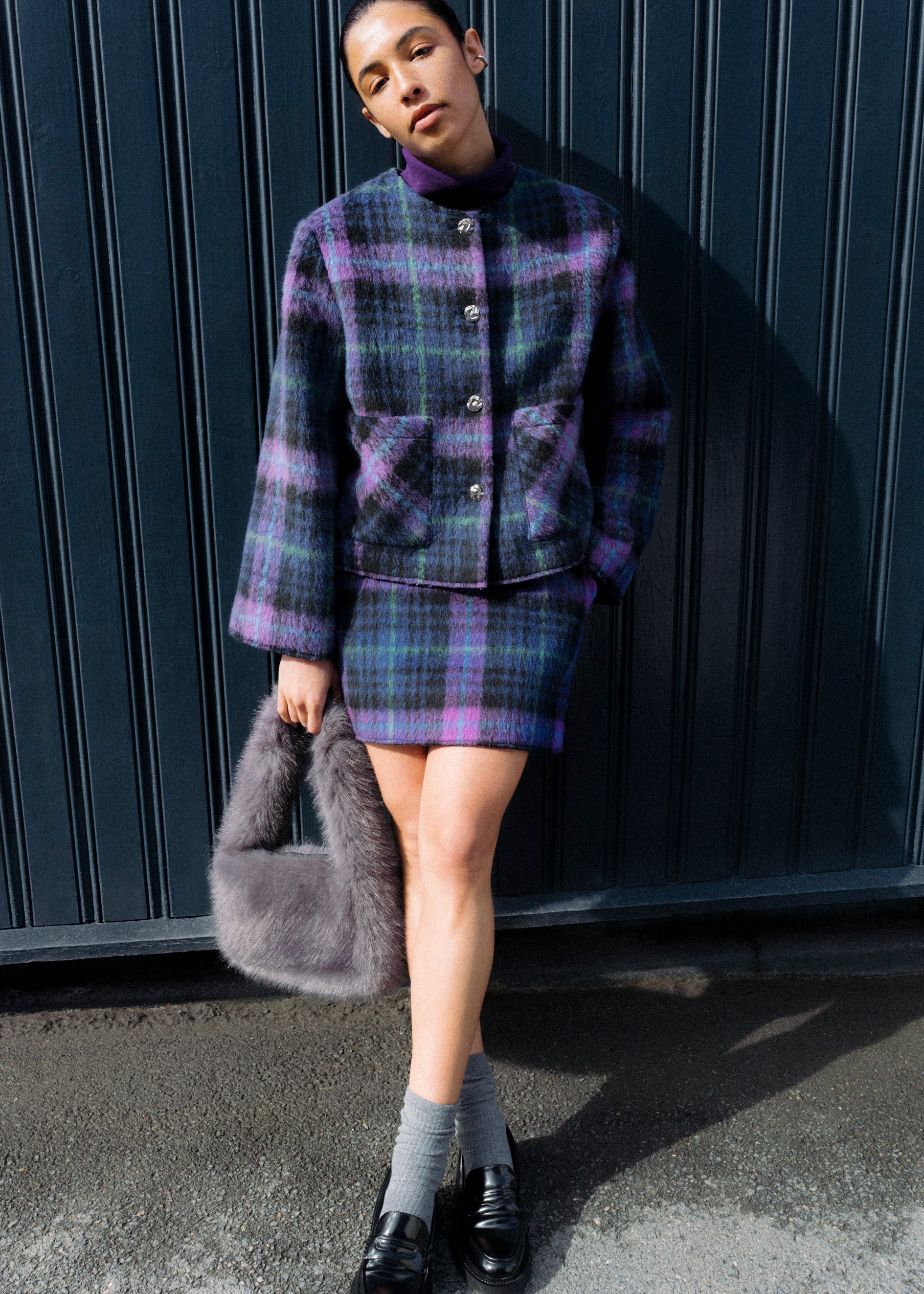 ELEA Faux Mohair Jacket | Archive