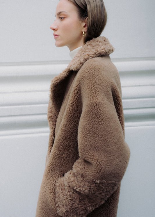 FLOOR Teddy Wool Coat