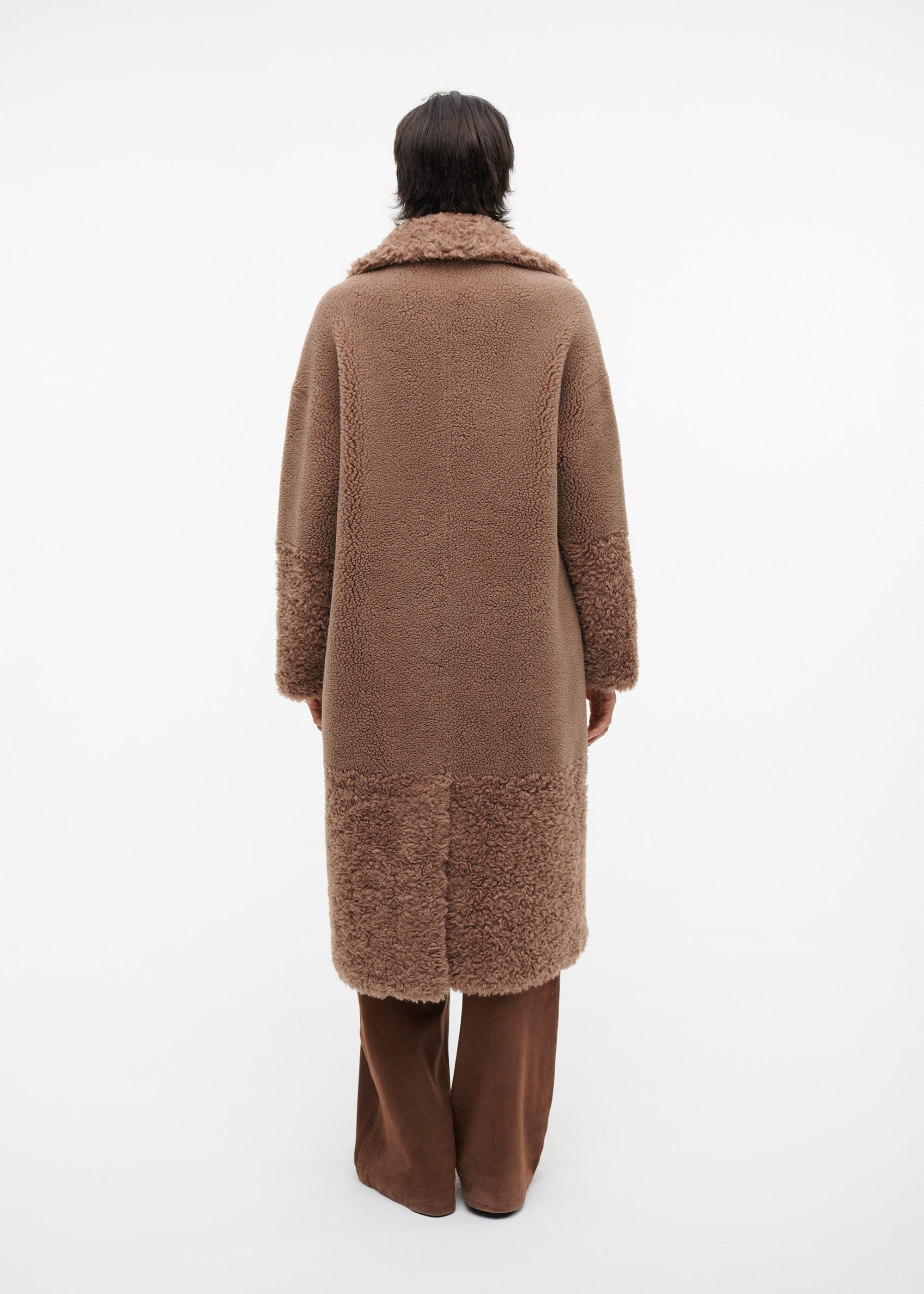 FLOOR Teddy Wool Coat | Camel