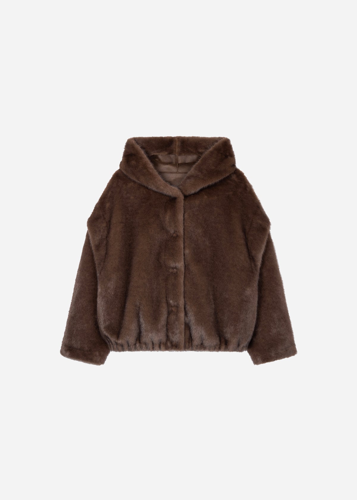 ISADEE Reversible Faux Fur Jacket | Choco
