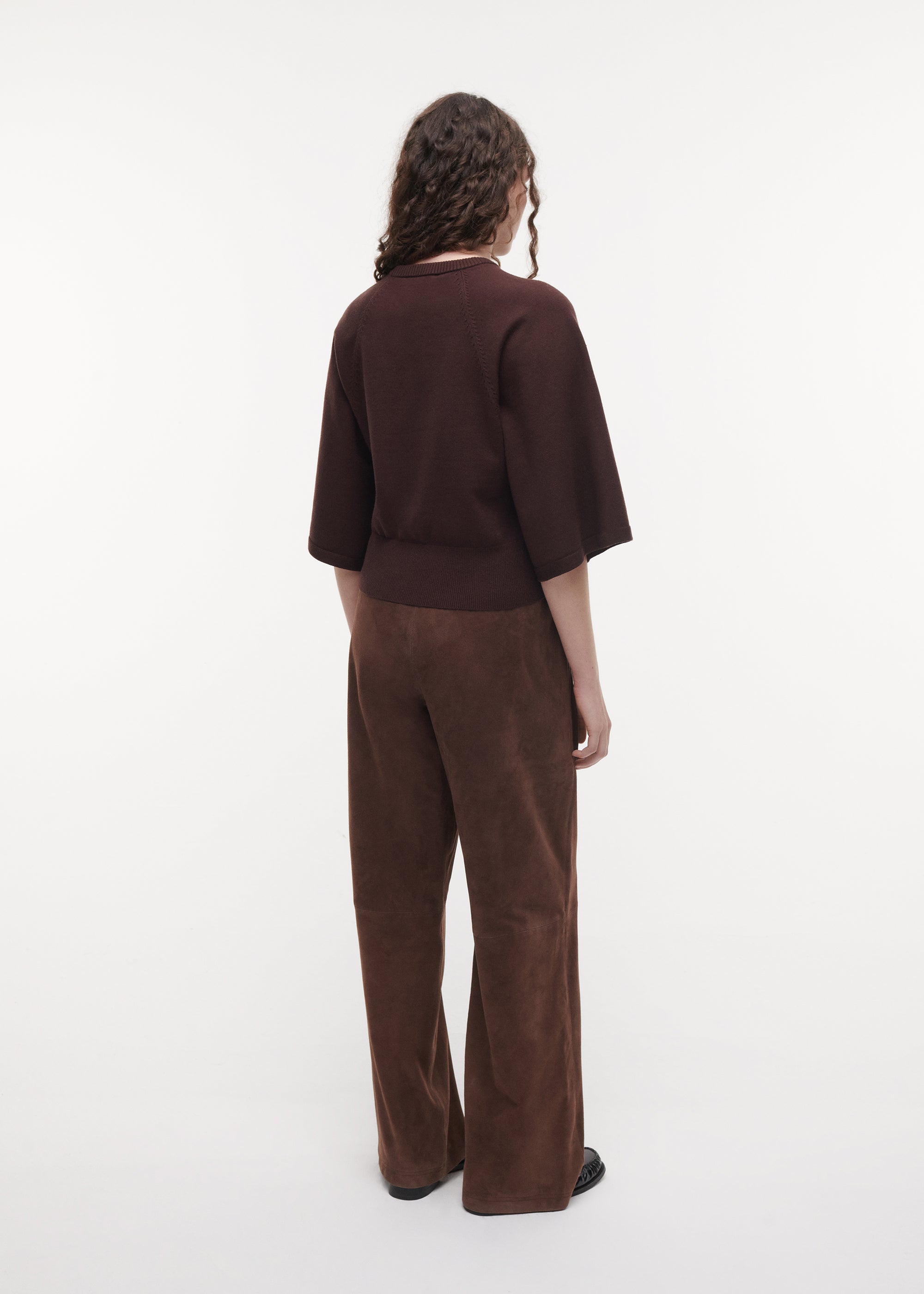 MARISOL Viscose Top | Cacao