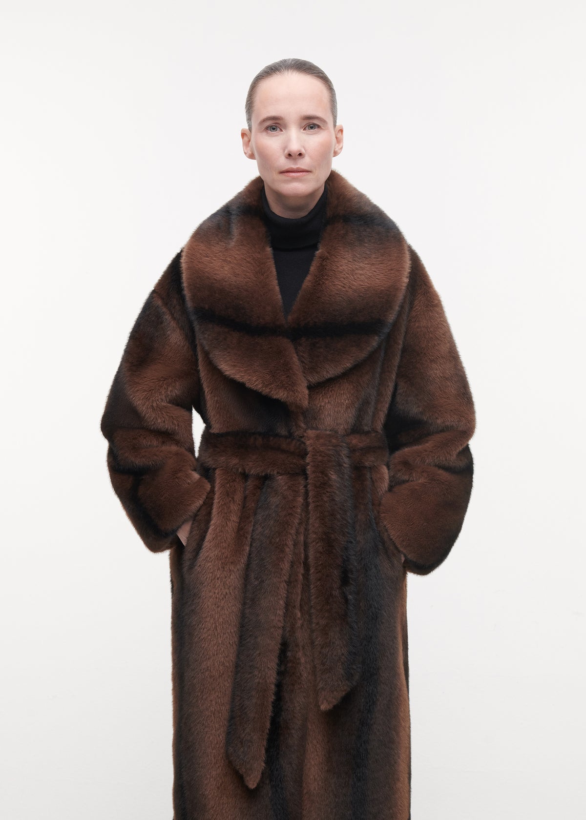 YOSHE Reversible Coat | Dark Fox