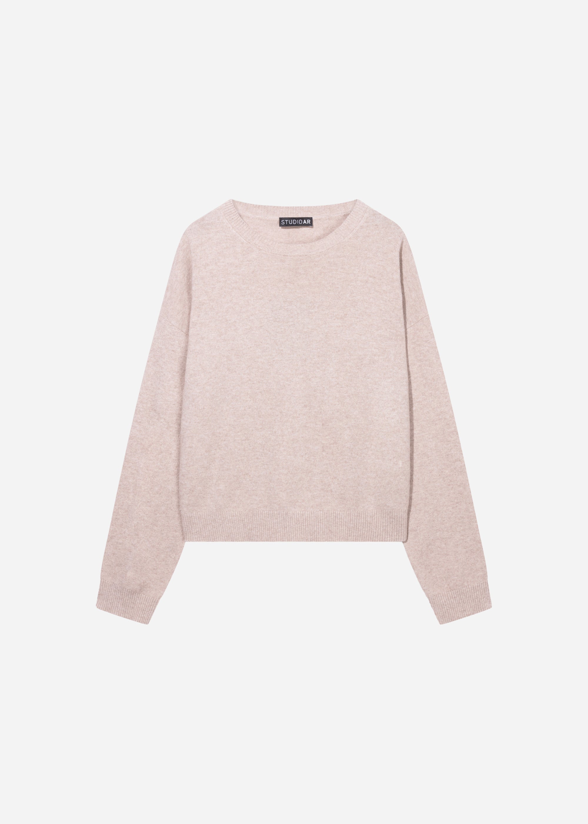 ILANA Cashmere trui | Beige Melange