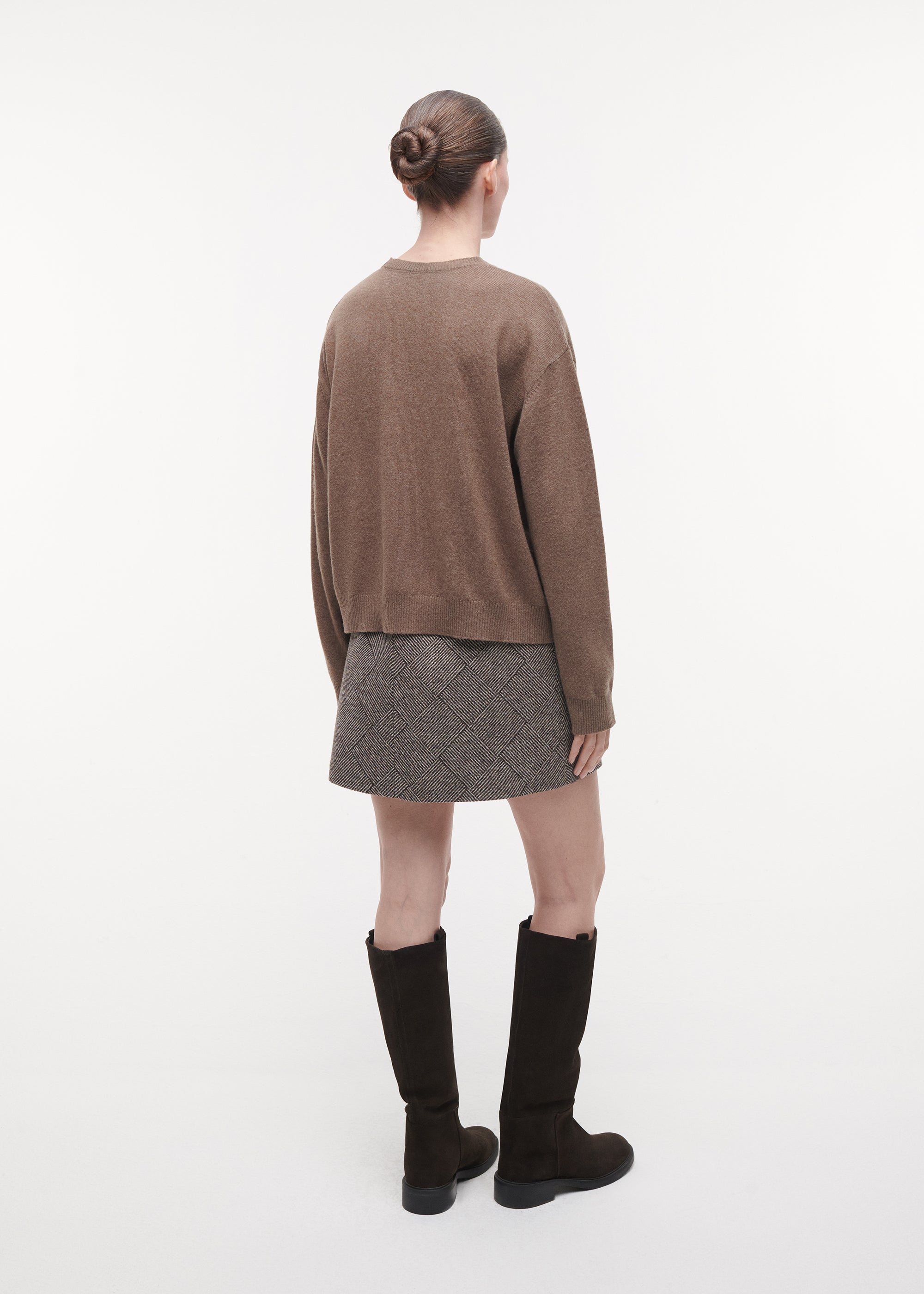 ILANA Cashmere pullover | Cacao