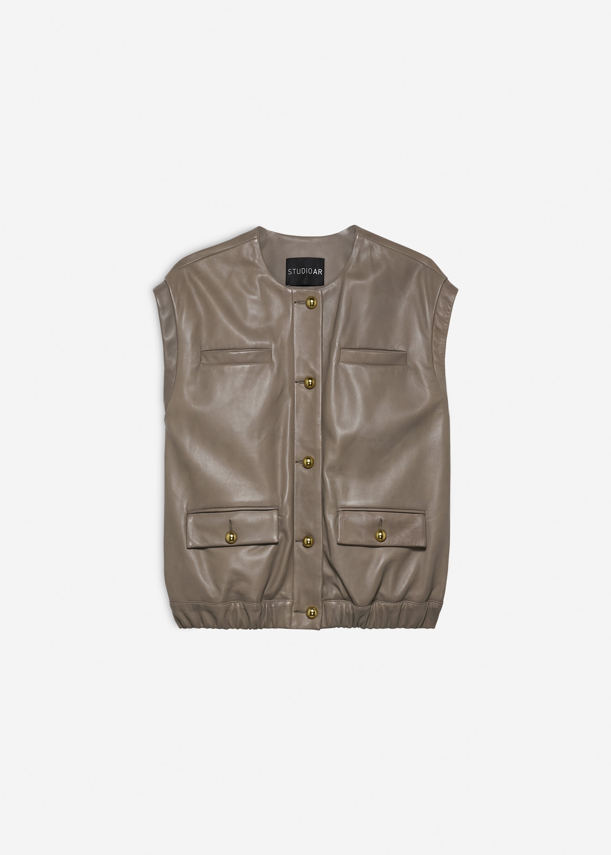 CLEA Leather Gilet