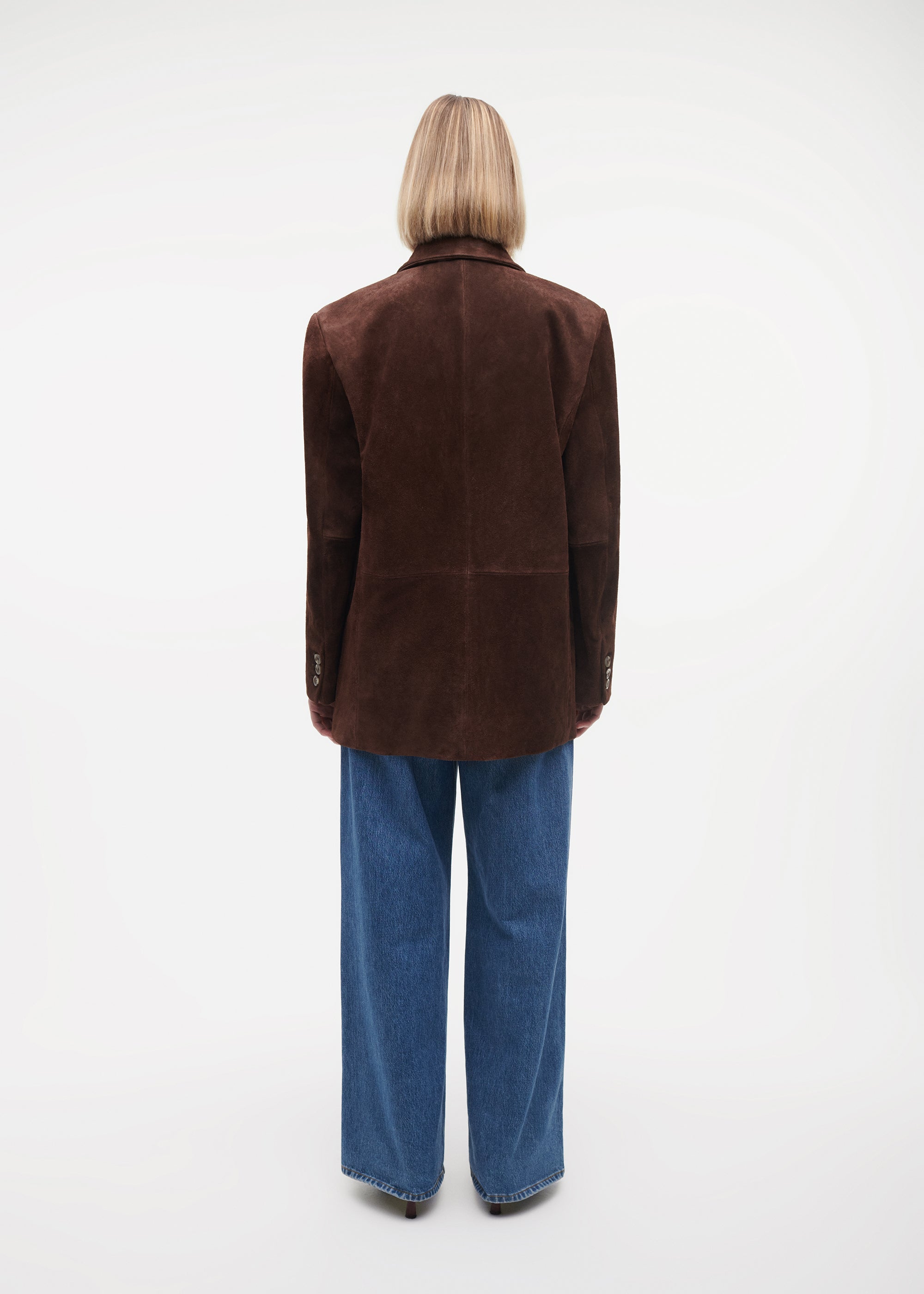 SILVY Gritty Suede Blazer