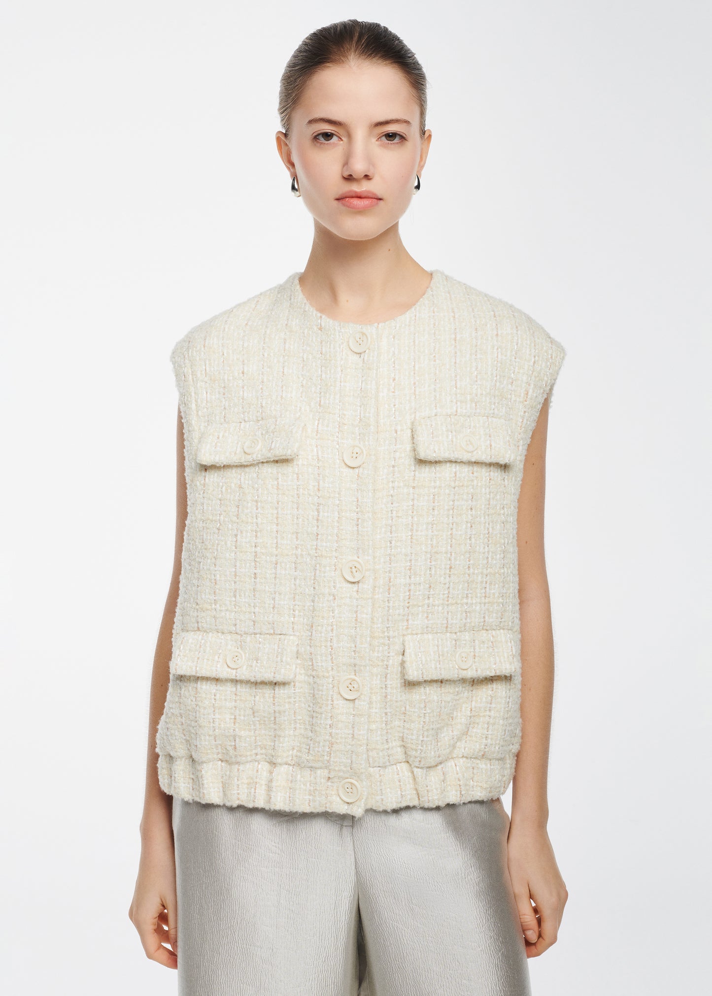 ZOA Tweed Gilet