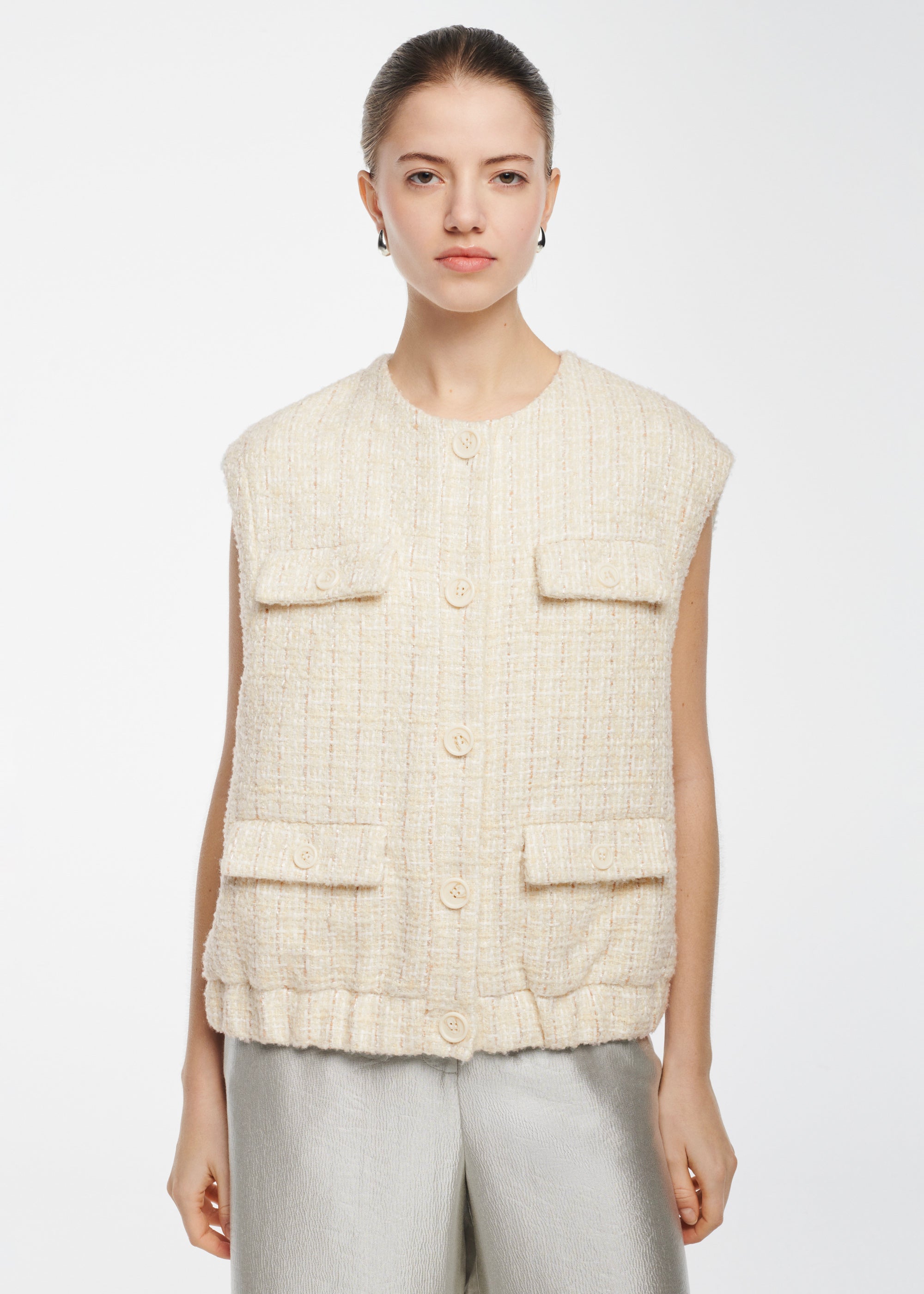 ZOA Tweed Gilet