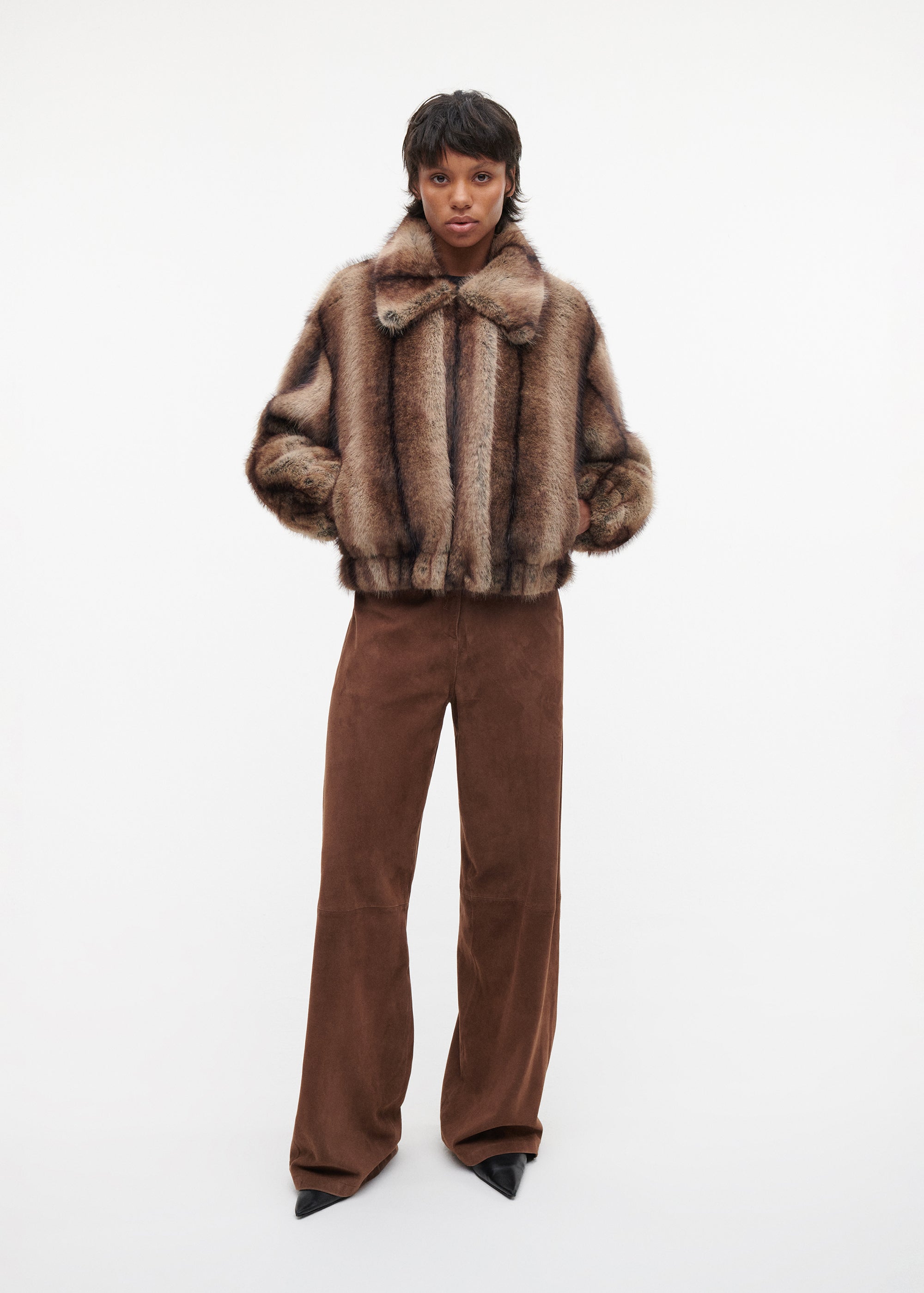 LUCY Faux fur Coat