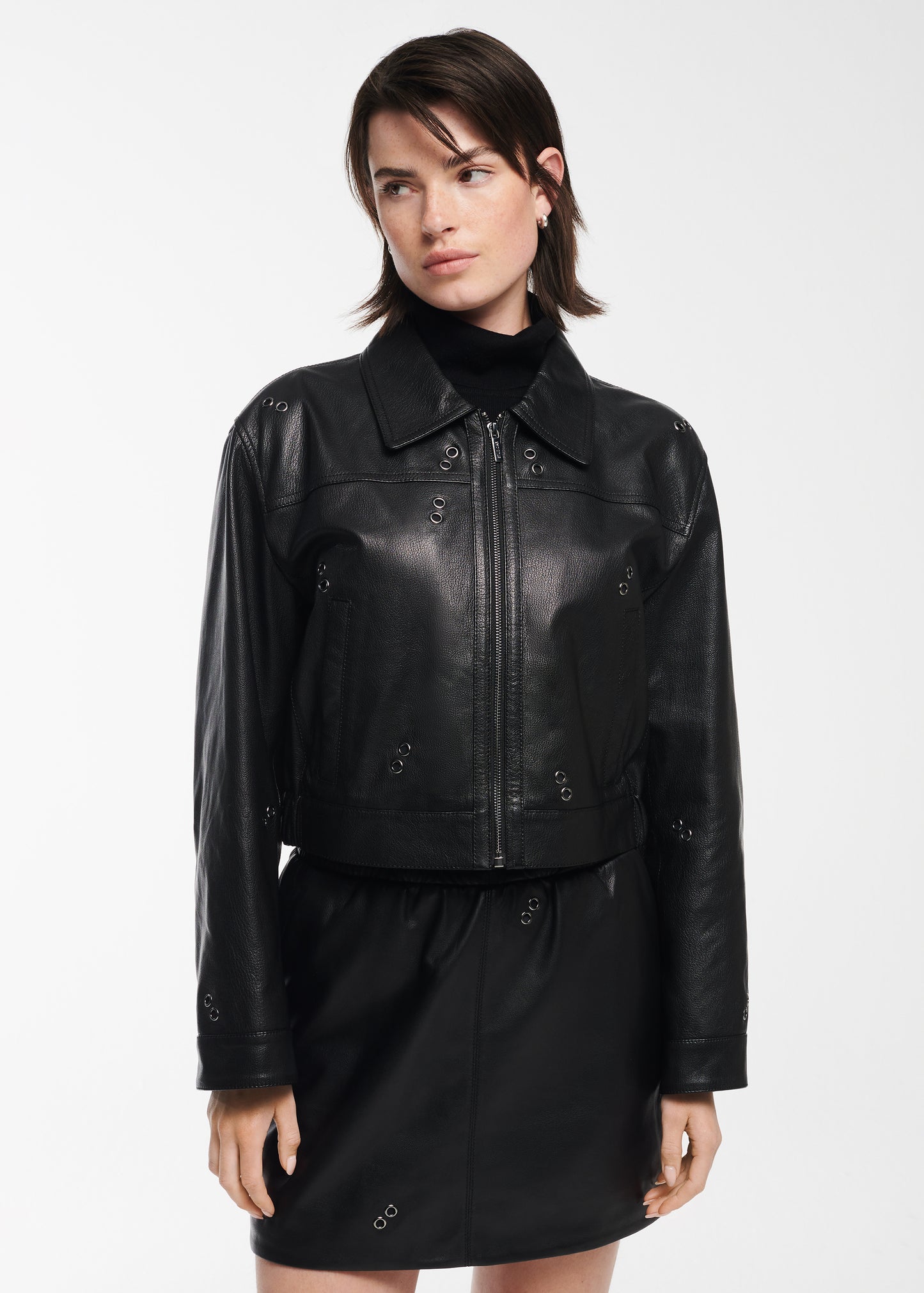 ANJA Leather Jacket