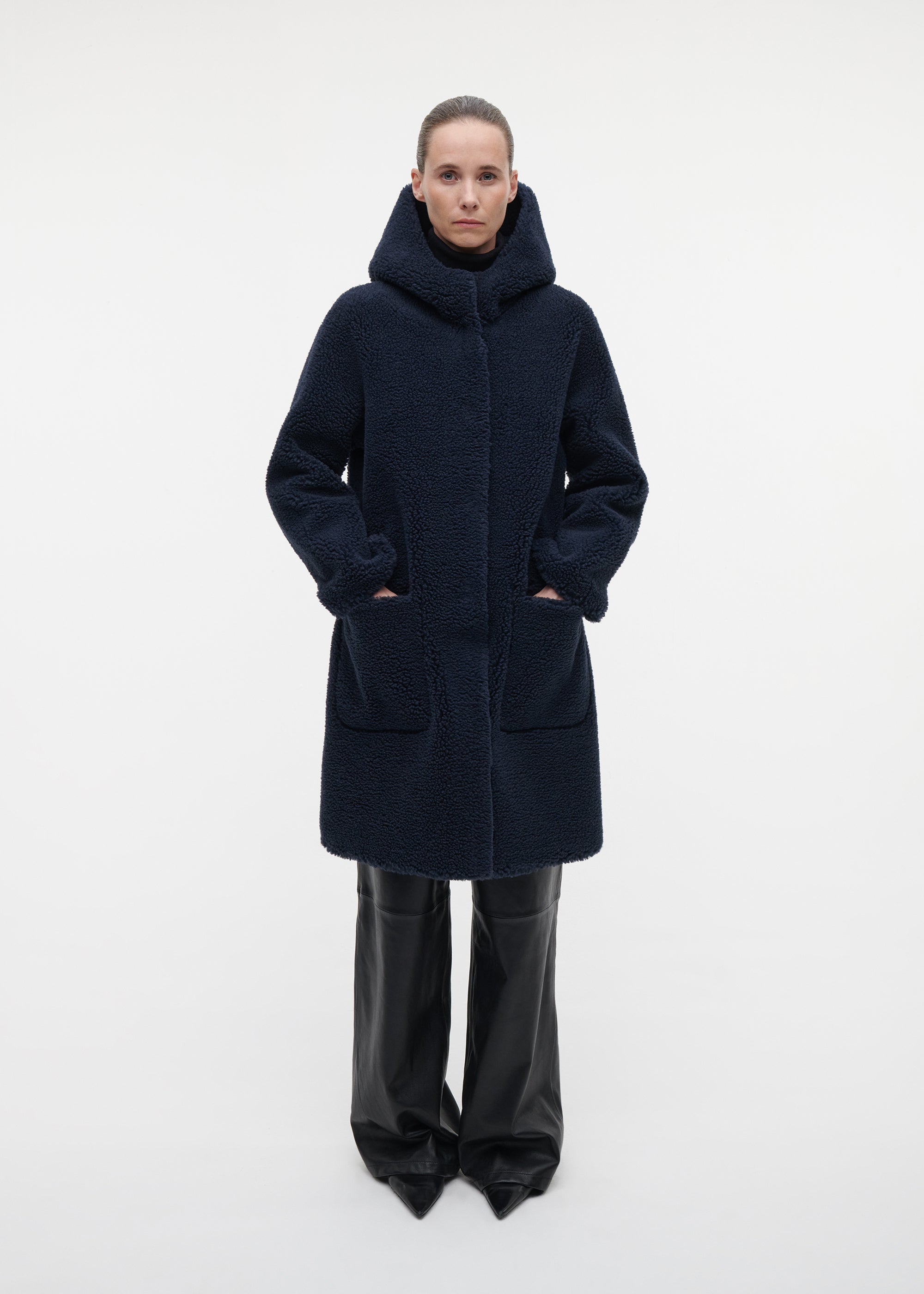 AISHA Teddy Wool Coat