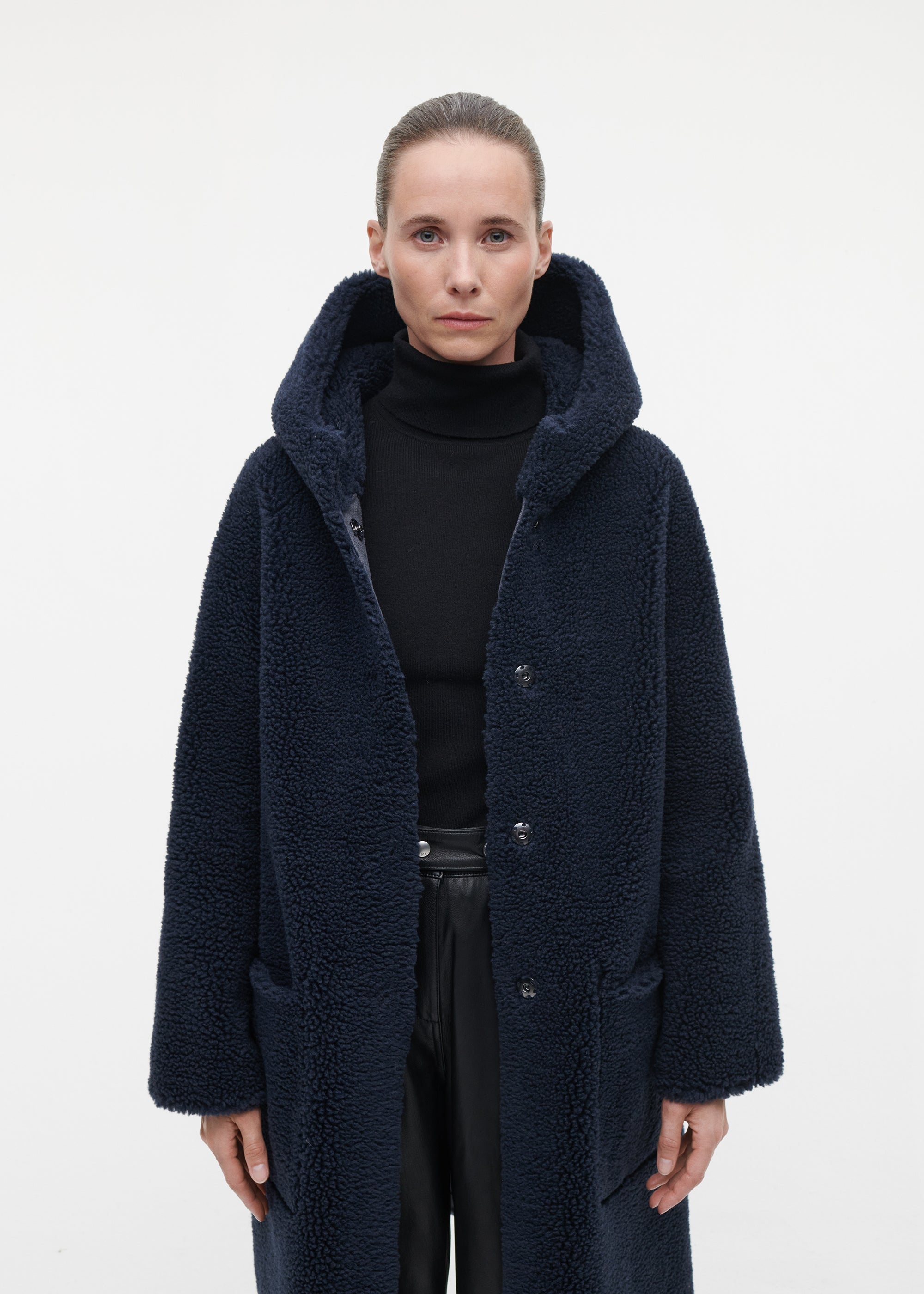 AISHA Teddy Wool Coat