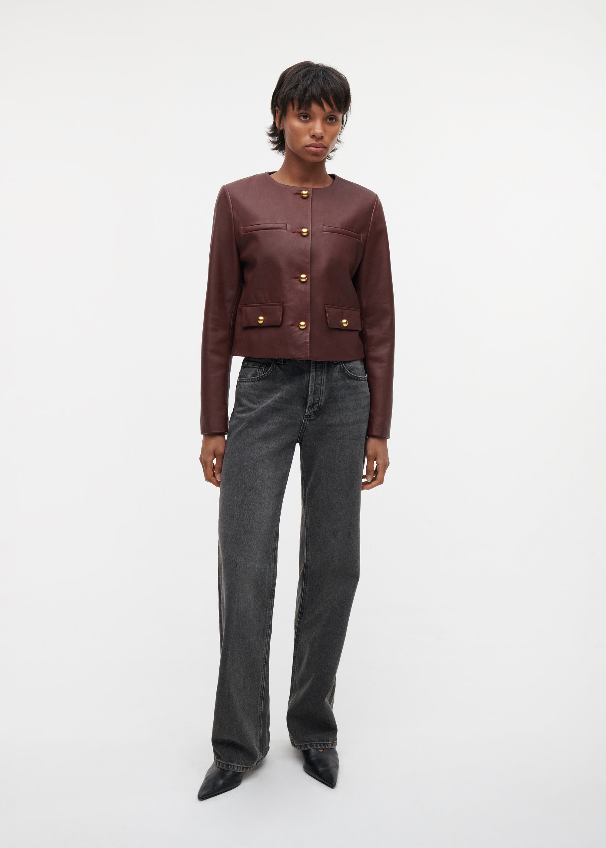MAGDA Leather Jacket