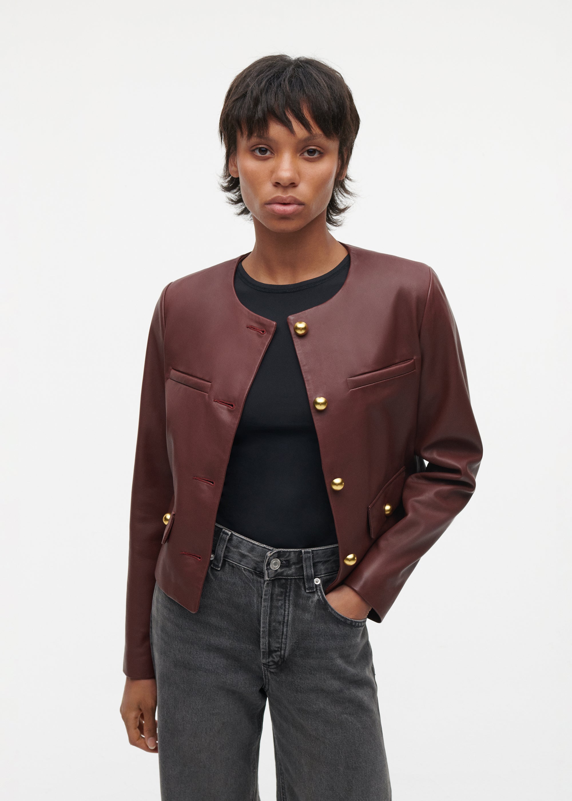 MAGDA Leather Jacket
