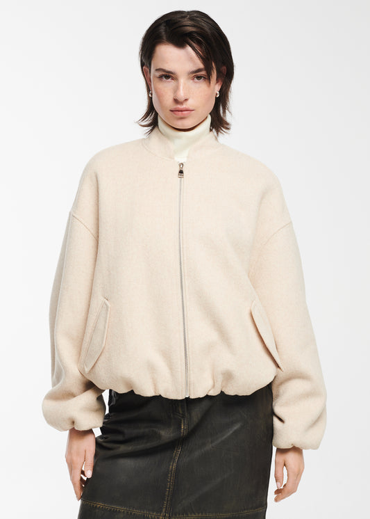 AHTI Wool Bomber Jacket