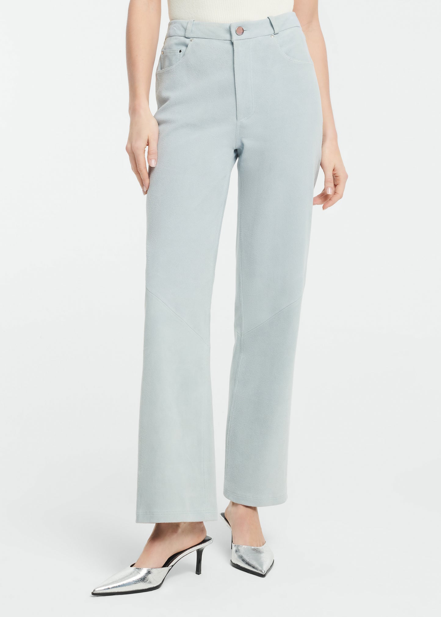 DONA Suede Stretch Trousers