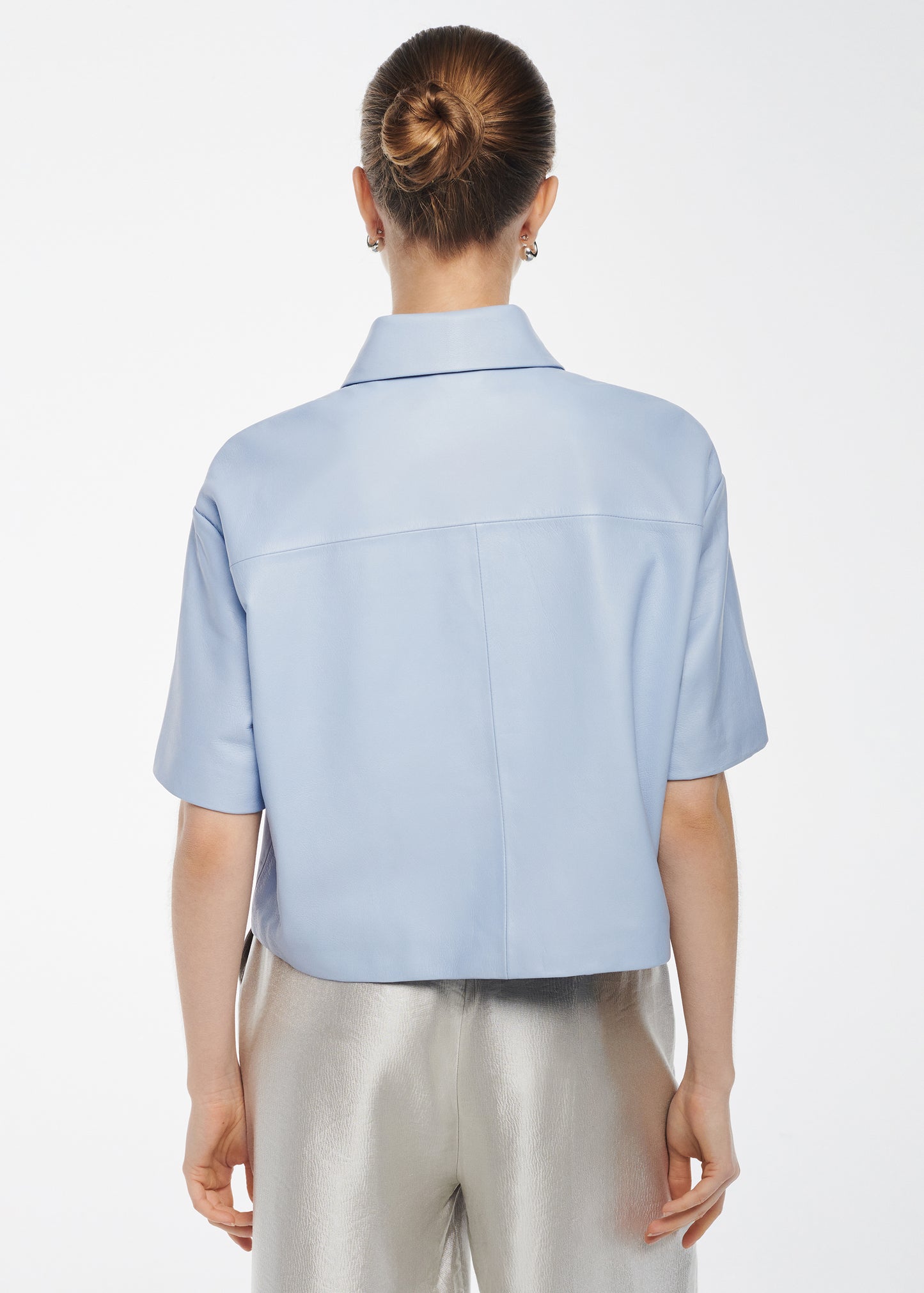MACAYA Leather Top