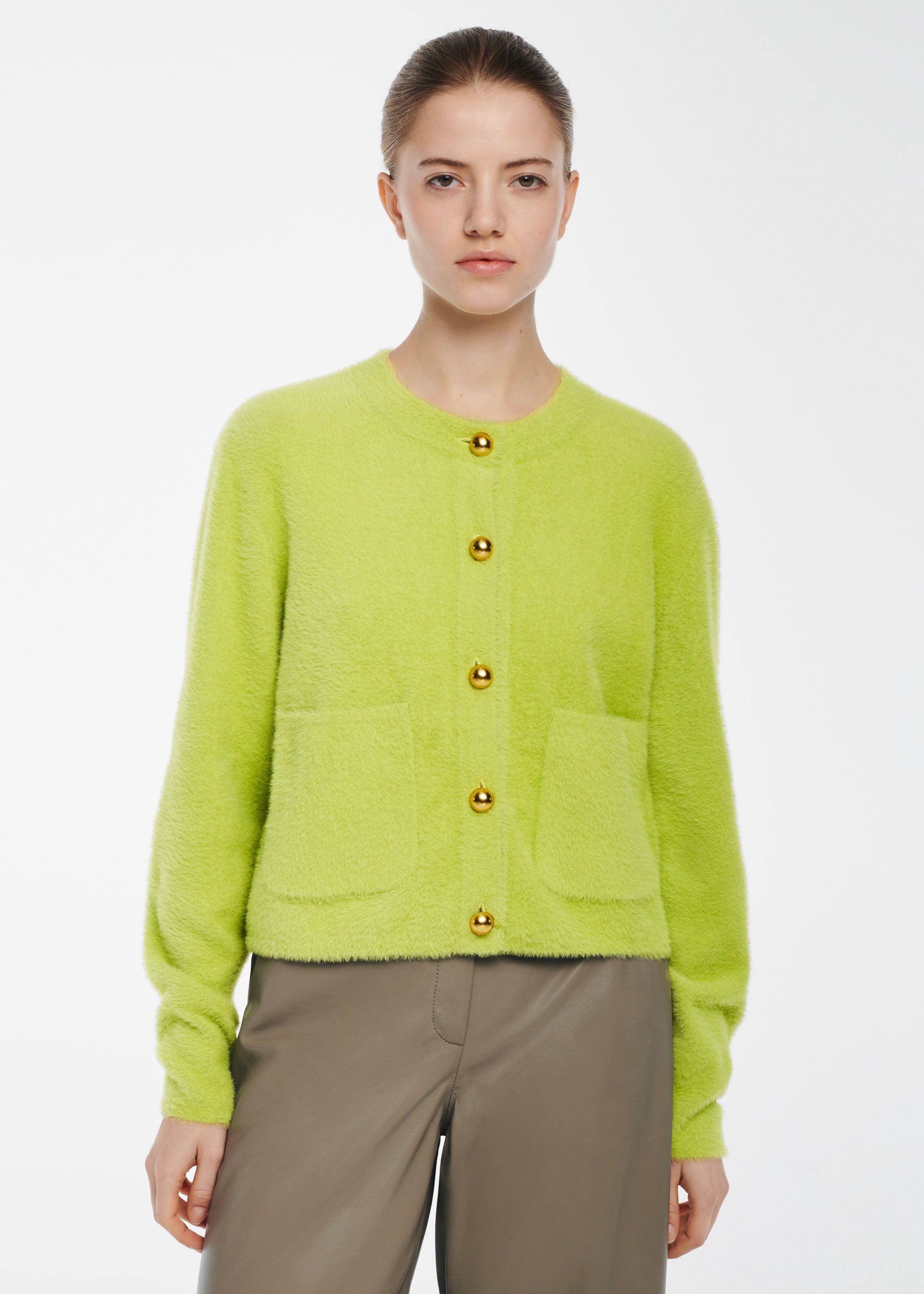 STELLA Fluffy Cardigan
