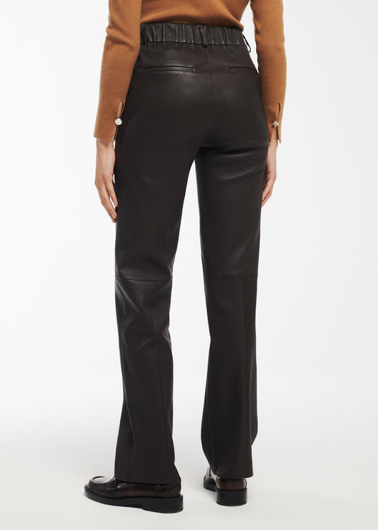 AILIS Stretch Leather Trousers