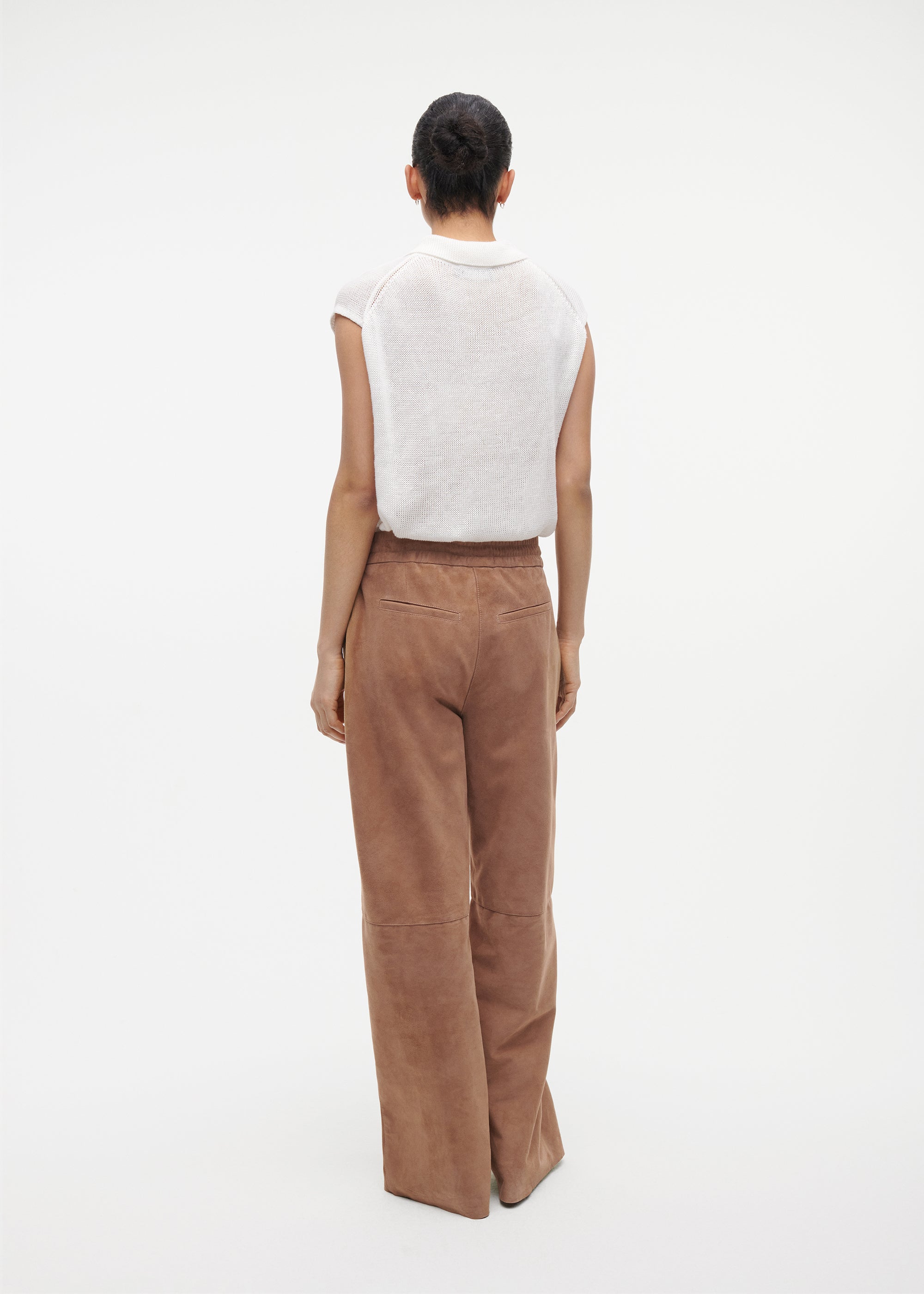 NADIA Suede Trousers