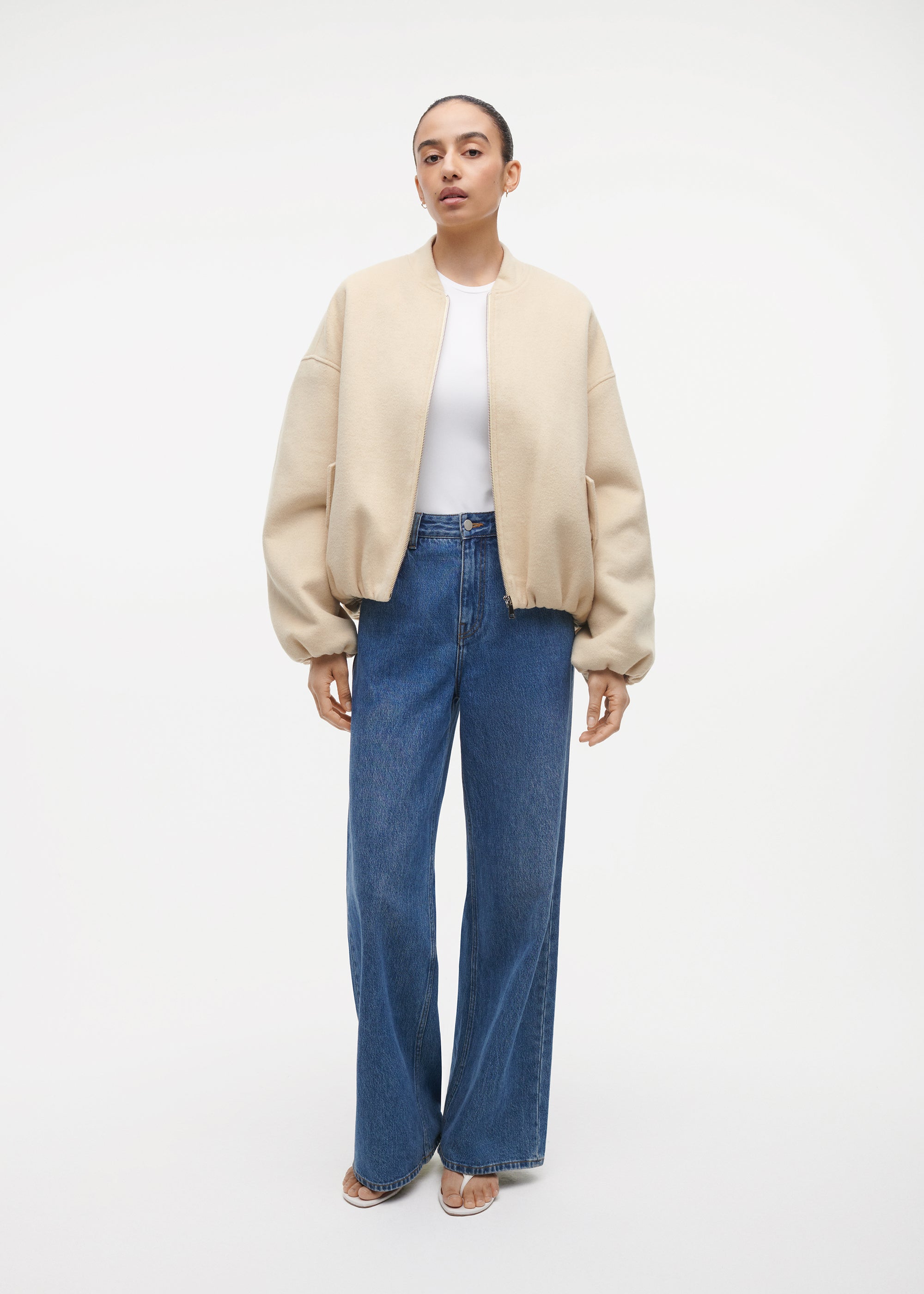 AHTI Wool Bomber Jacket