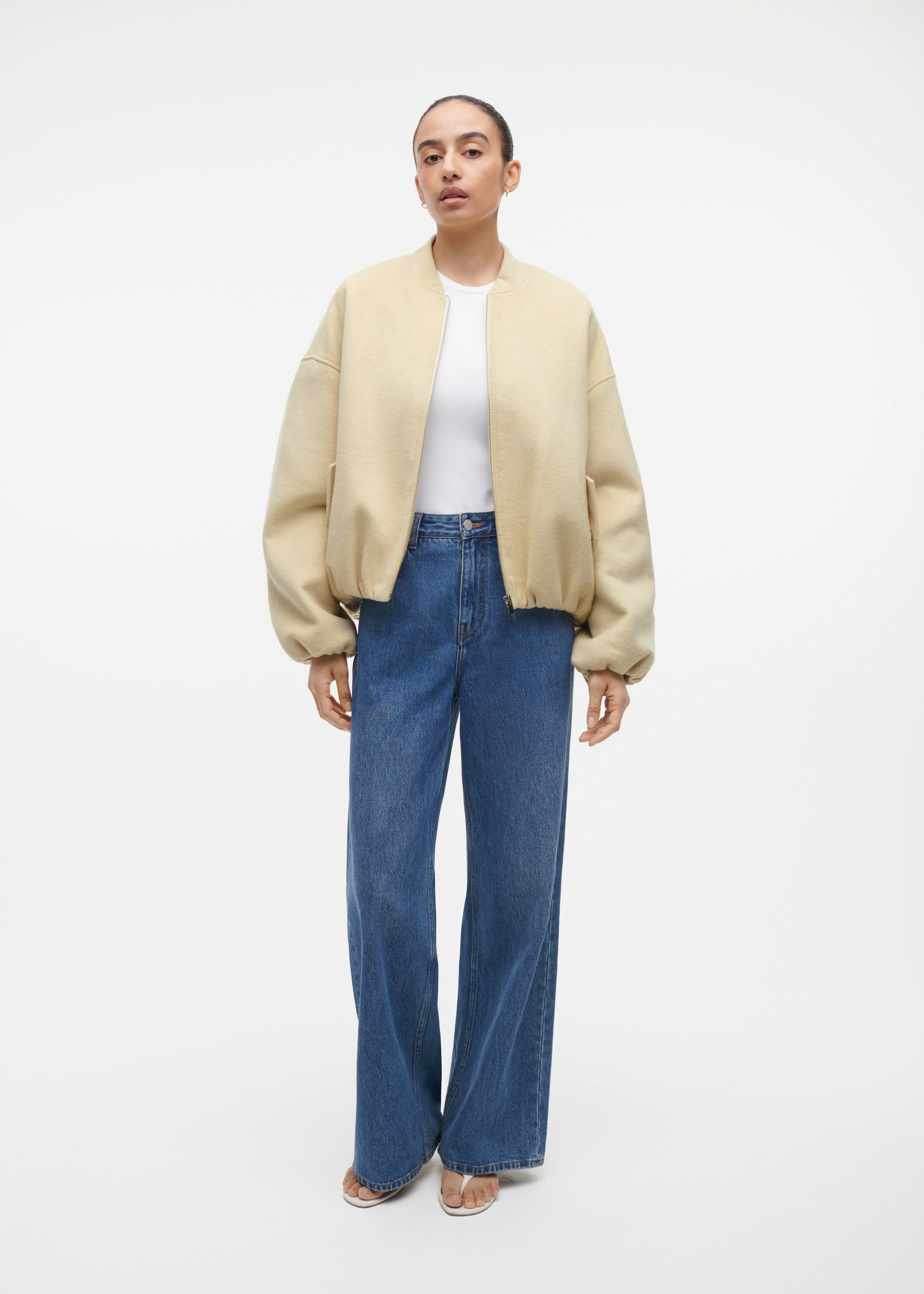 AHTI Wool Bomber Jacket