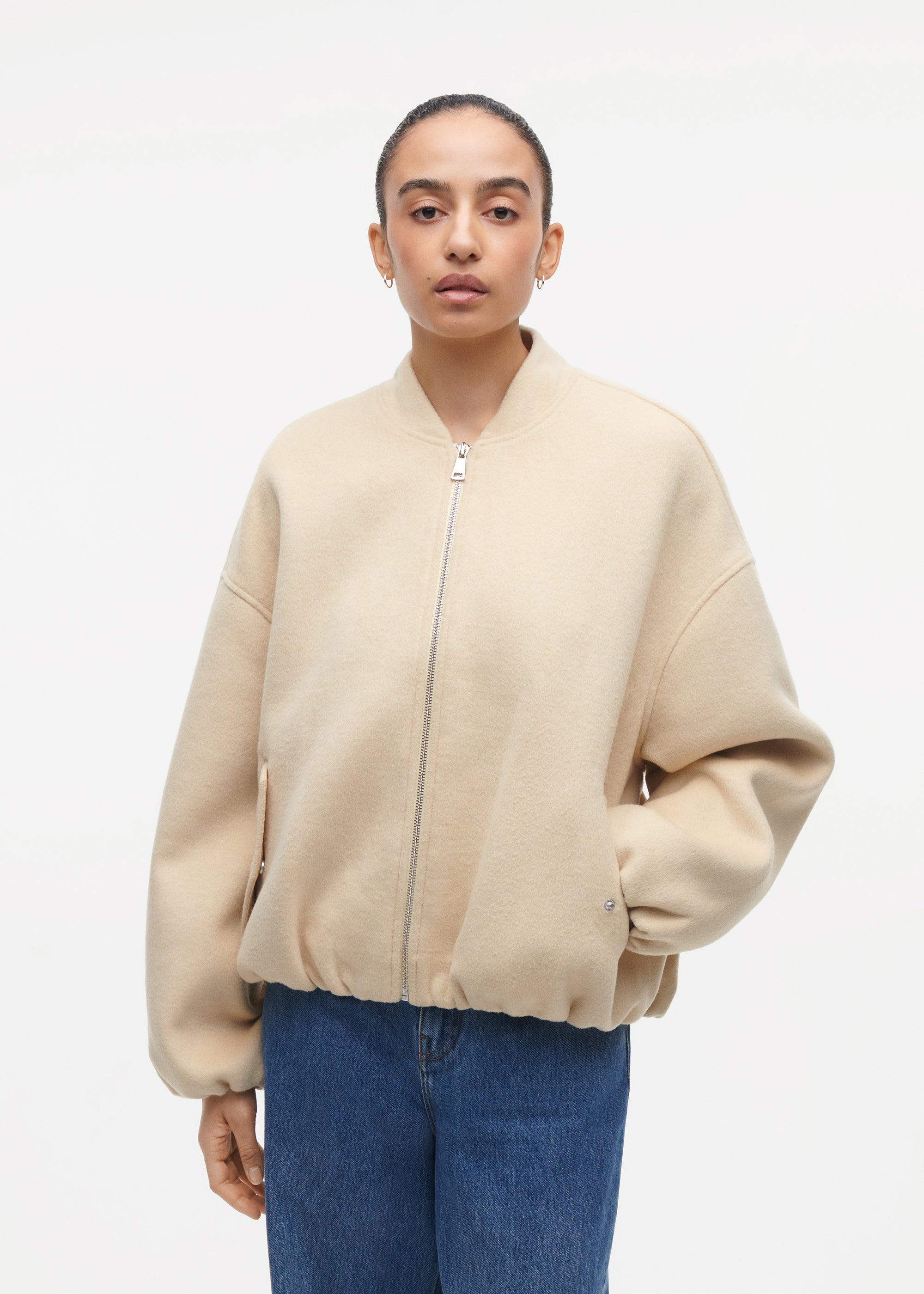 AHTI Wool Bomber Jacket