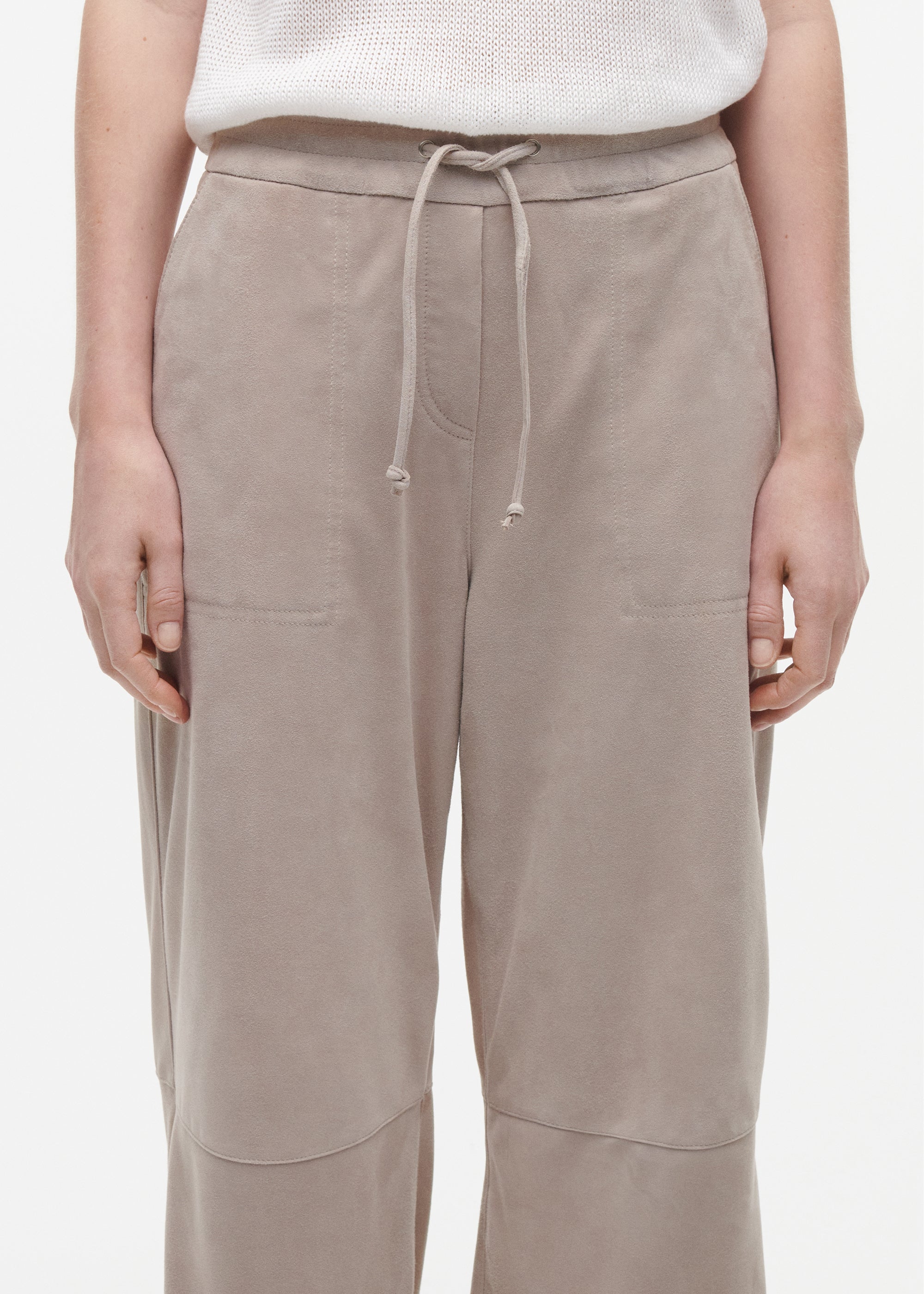 NADIA Suede Trousers