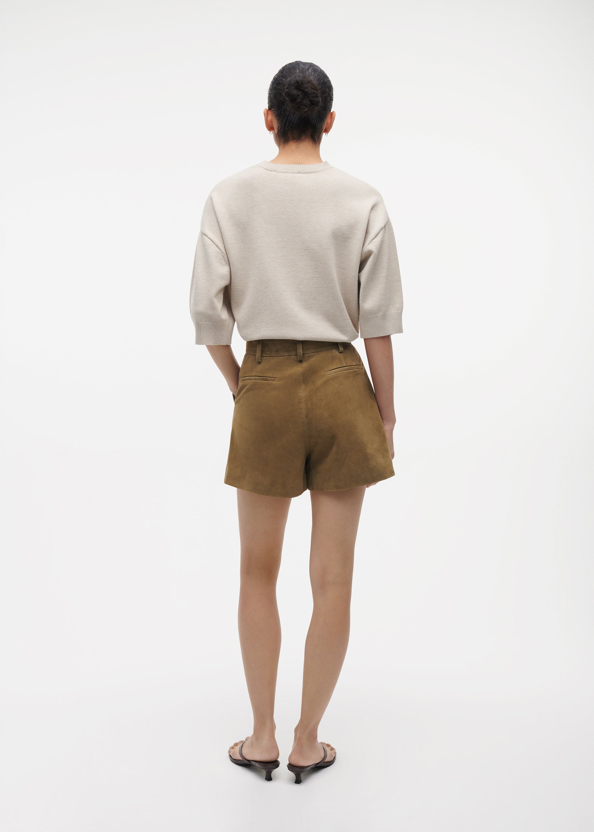 SOFIE Wildleder-Shorts