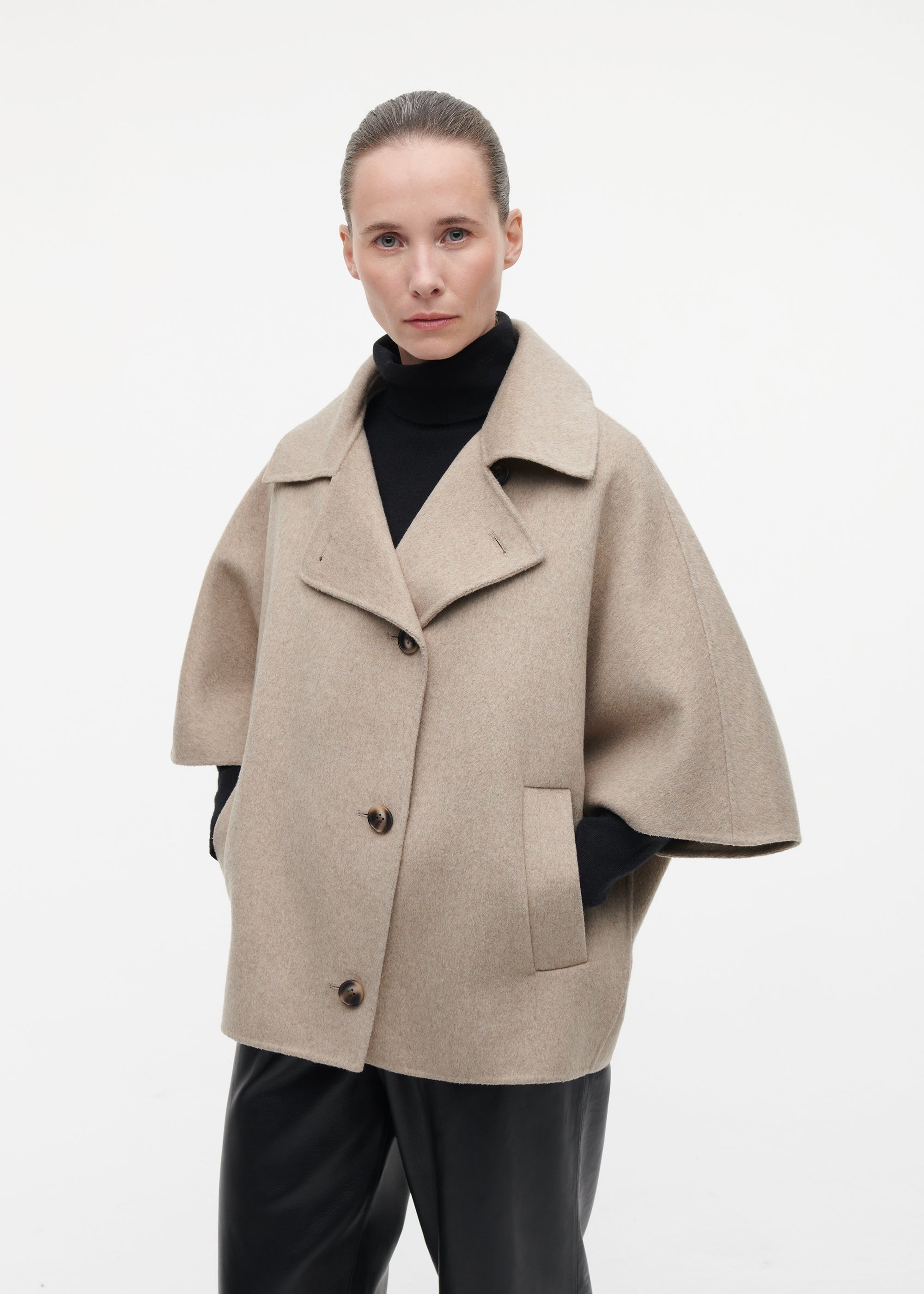 AVY Wool Cape