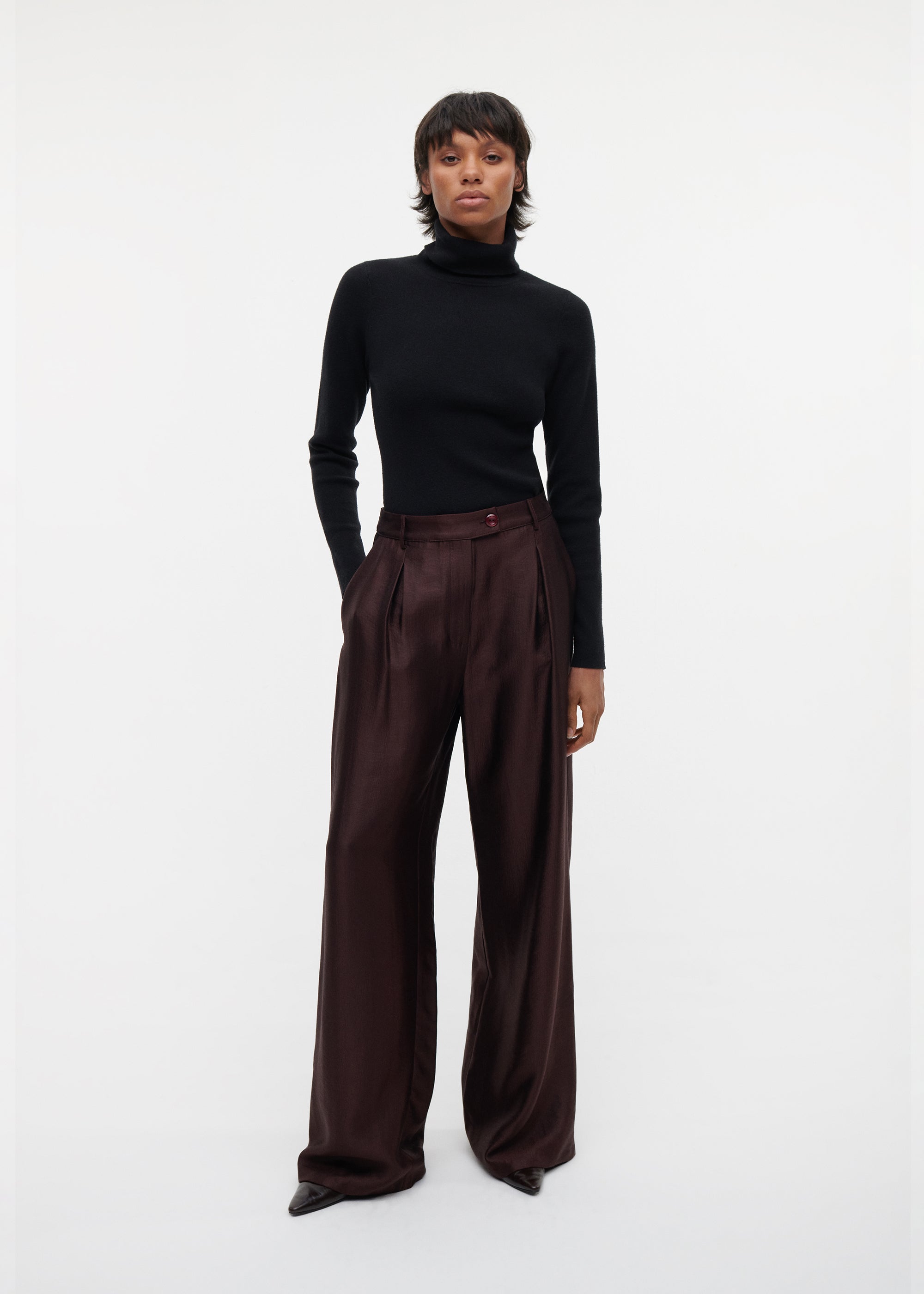 ANNIS Shiney Trousers
