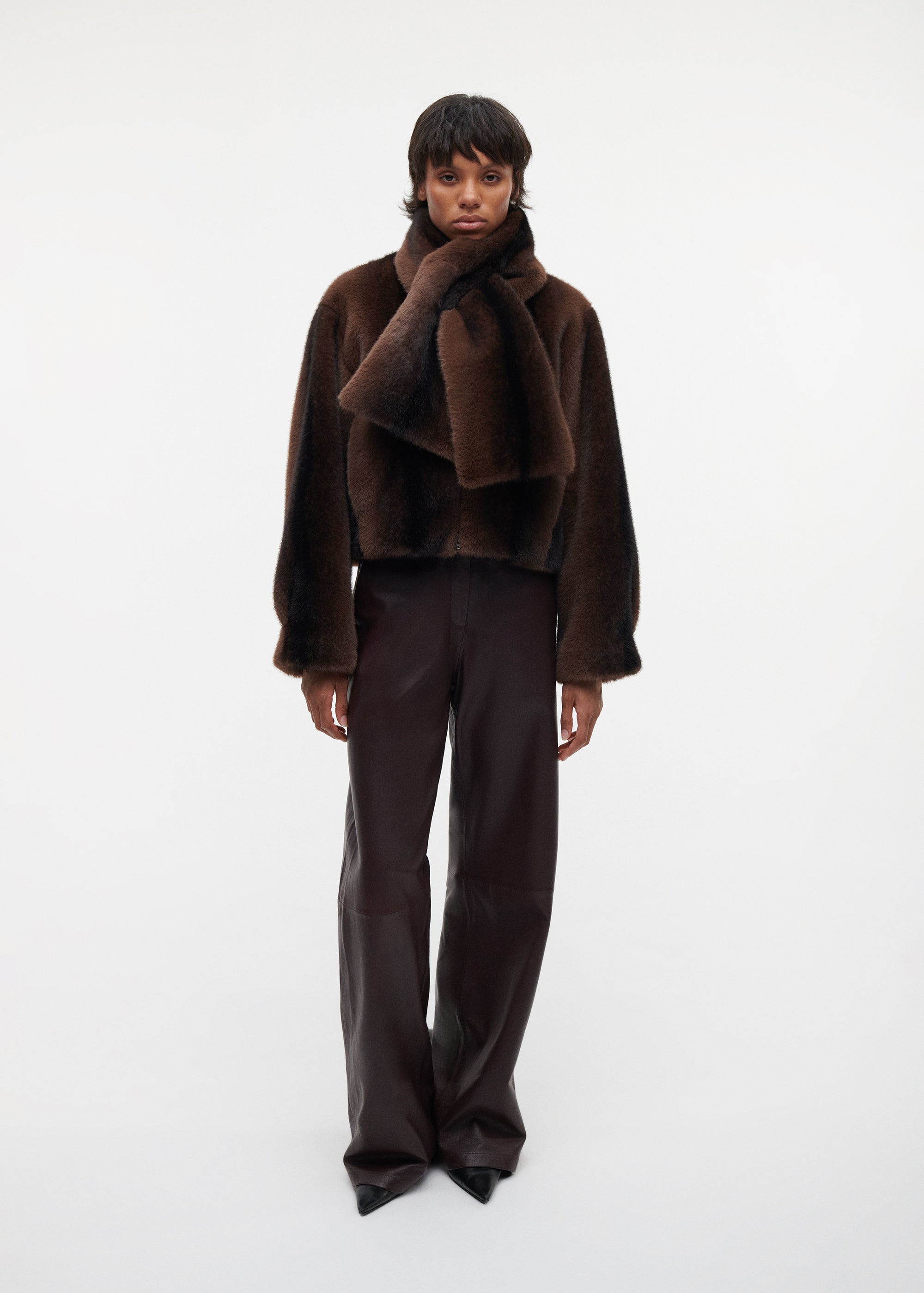 AURORA Faux Fur Scarf