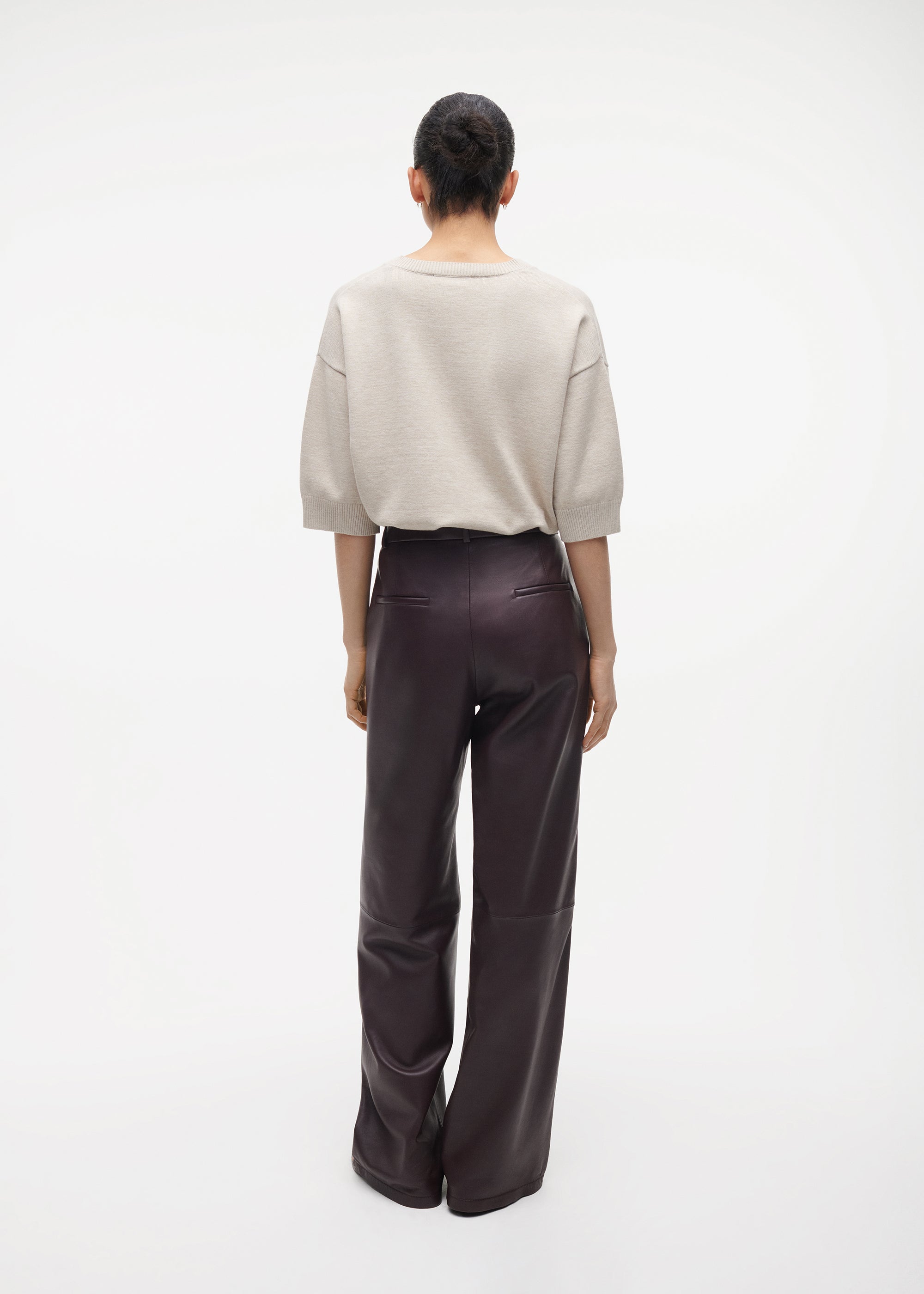 RANIA Leather Trouser
