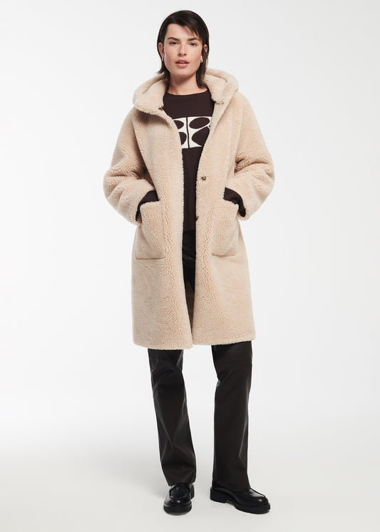 AISHA Teddy Wool Coat