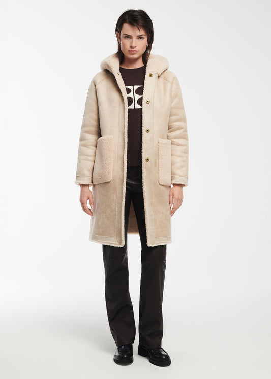 AISHA Teddy Wool Coat